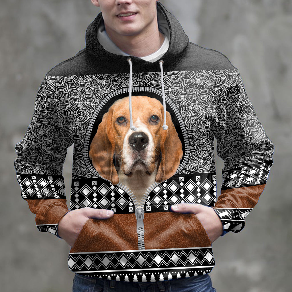 Amazing Beagle HZ120921 unisex womens & mens, couples matching, friends, funny family sublimation 3D hoodie christmas holiday gifts (plus size available)