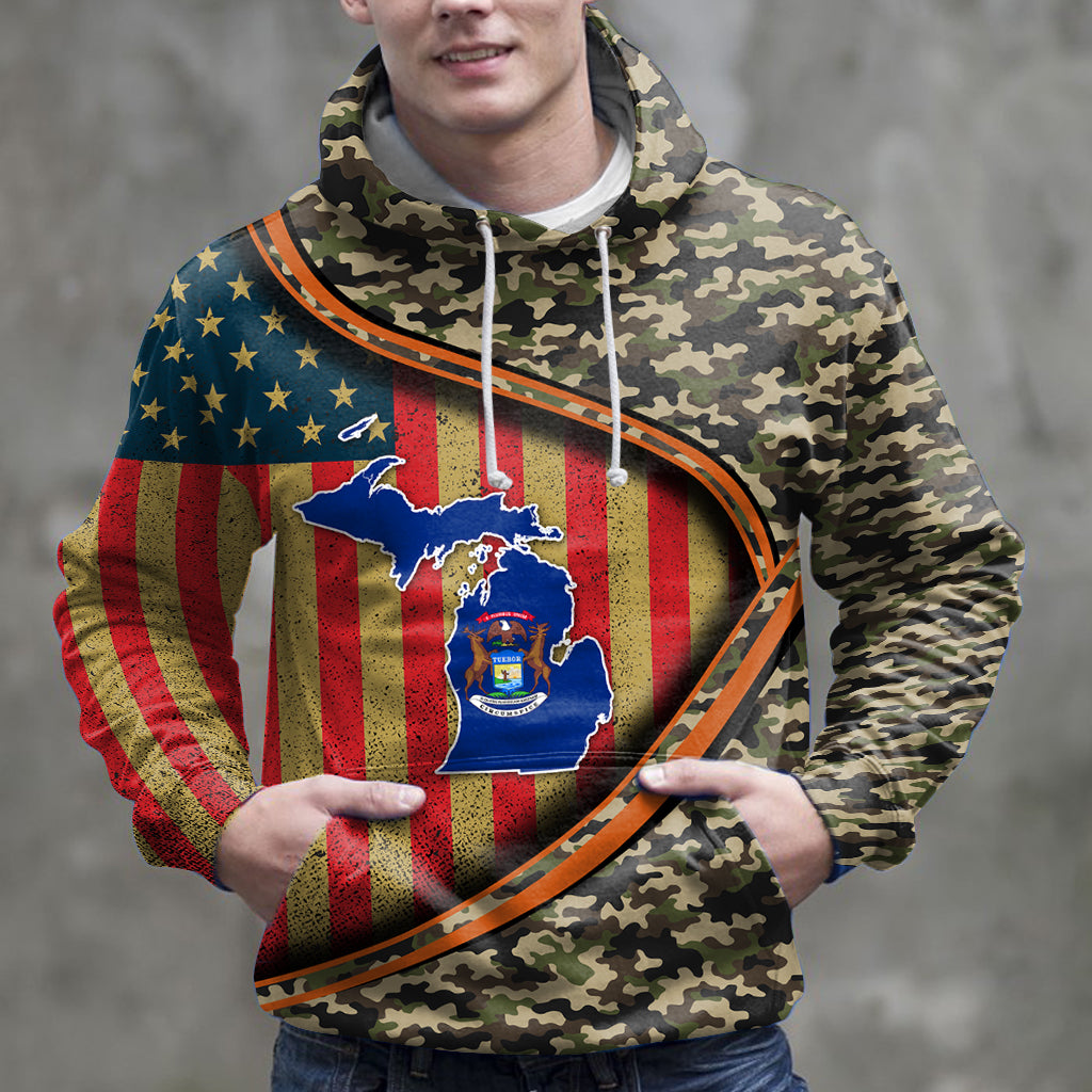 Awesome Michigan HZ121102 unisex womens & mens, couples matching, friends, funny family sublimation 3D hoodie christmas holiday gifts (plus size available)