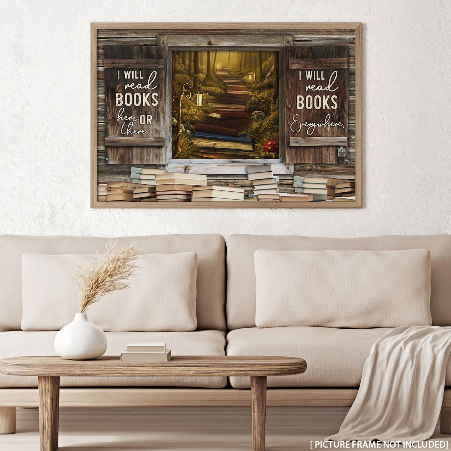 Book I Will Read Books - Personalizedwitch Poster For Bookworm