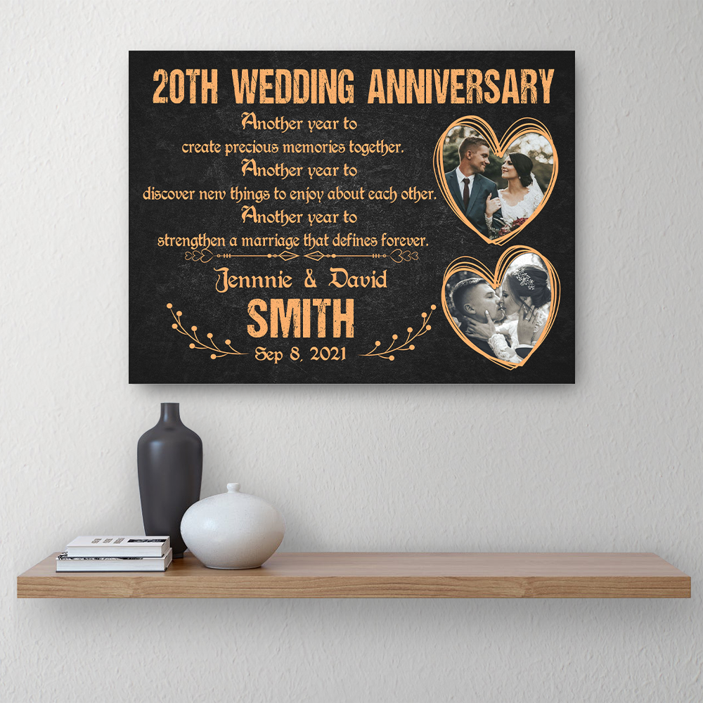 20th Wedding Anniversary Another Year To Create Memories Together