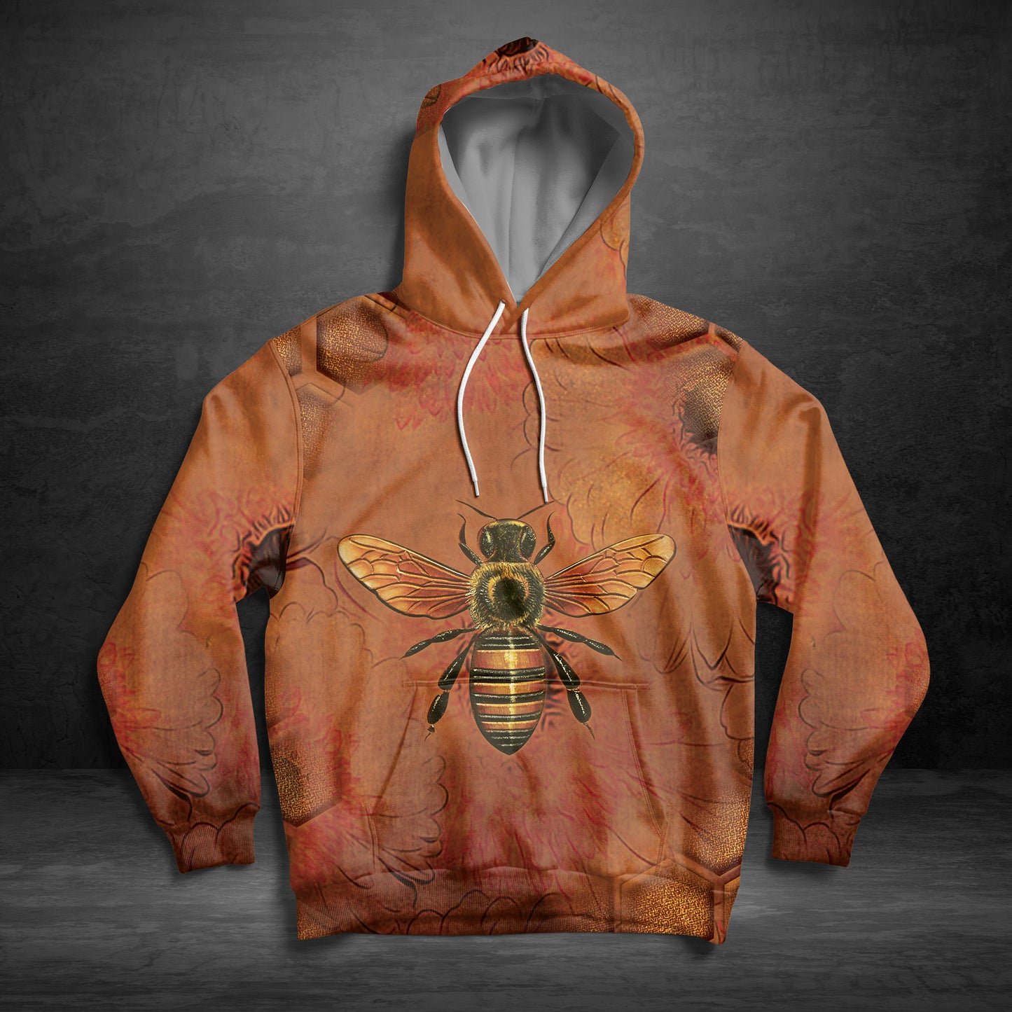 Bee Sunflower G51119 - All Over Print Unisex Hoodie