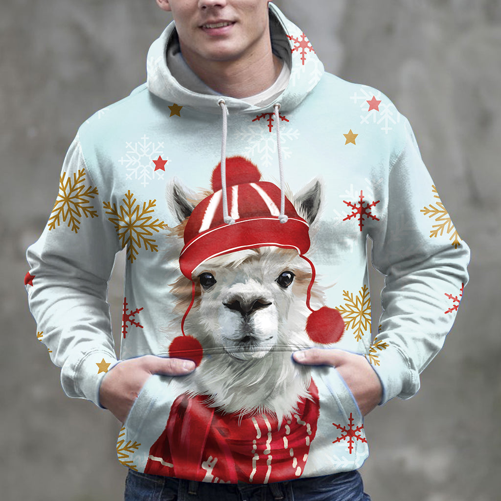 Christmas Llama G51120 - All Over Print Unisex Hoodie