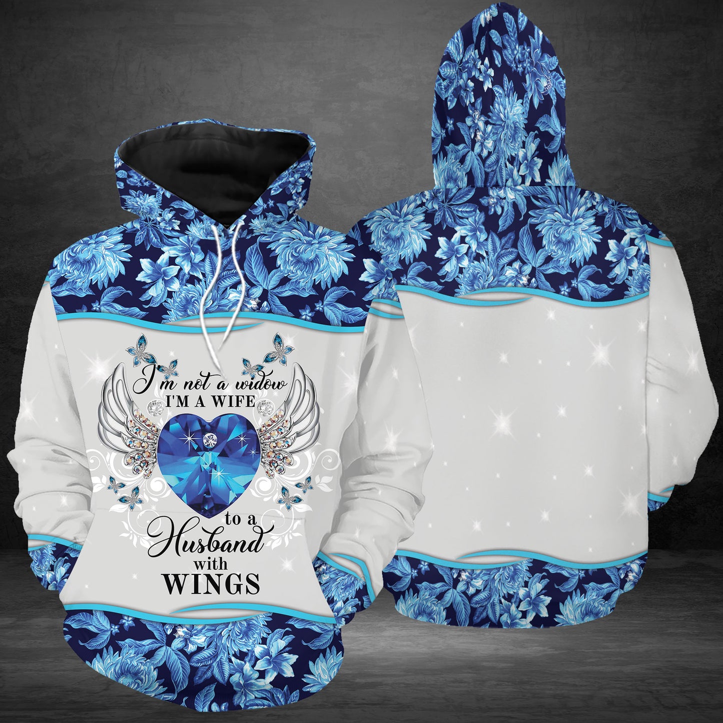 I‘m Not A Widow G51216 - All Over Print Unisex Hoodie