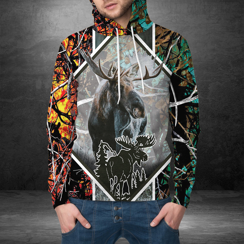 Love Moose G51028 - All Over Print Unisex Hoodie