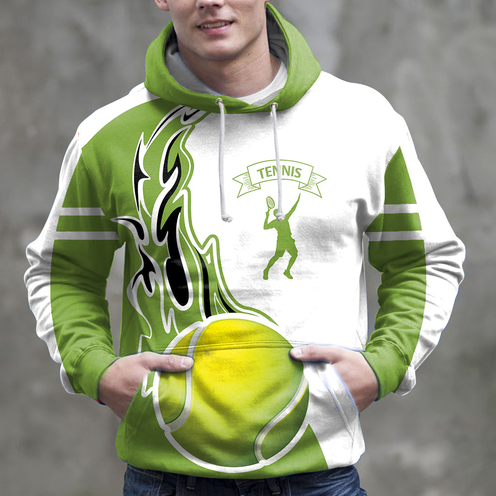 Tennis HT261121 Unisex womens & mens, couples matching, friends, funny family sublimation 3D hoodie christmas holiday gifts (plus size available)