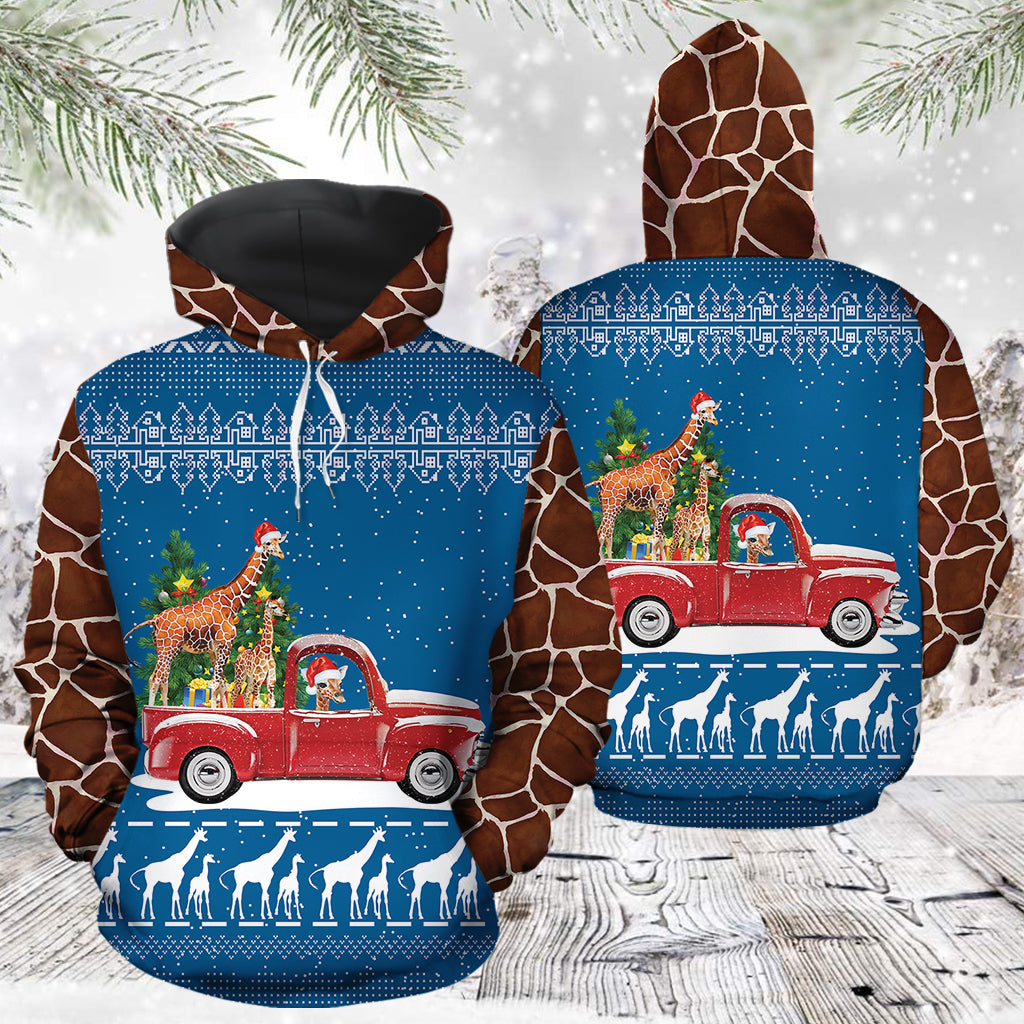 Love Giraffe TG51117 - All Over Print Unisex Hoodie