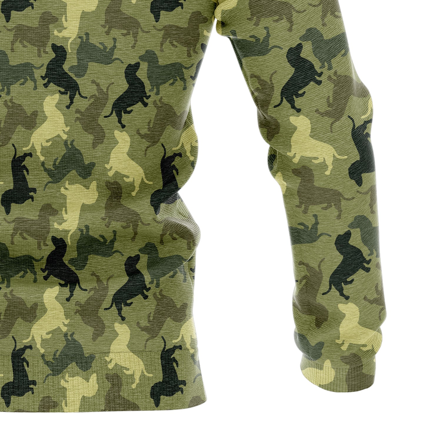 Amazing Camouflage of Dachshund H22412 All Over Print Unisex Hoodie