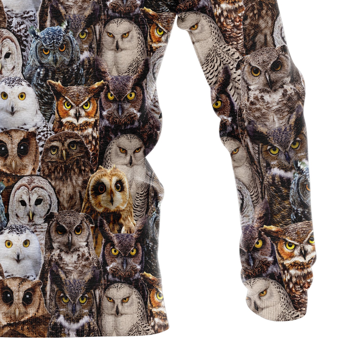 Owl Awesome Group T224 All Over Print Unisex Hoodie