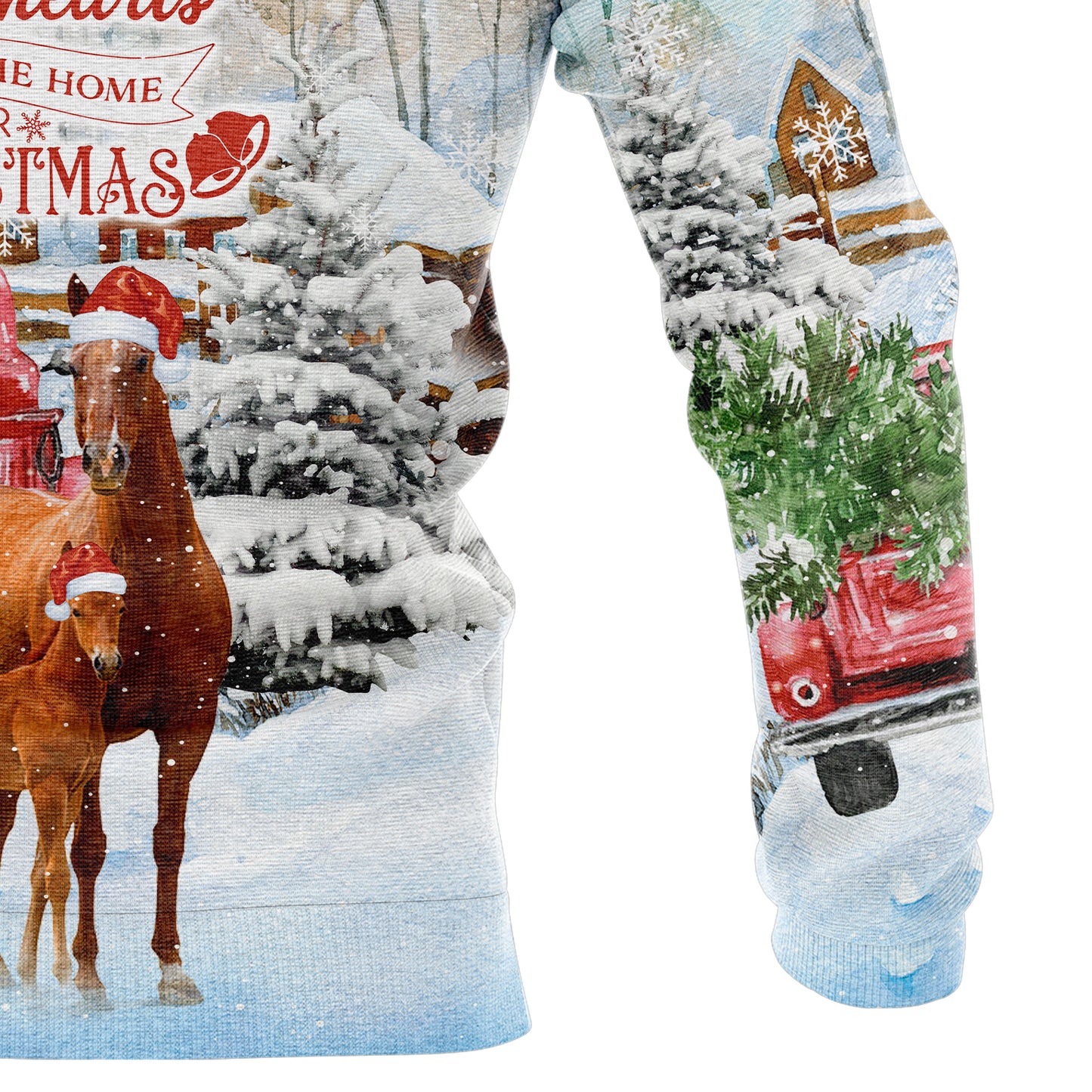 All Heart Comes Home Horse TG51111 All Over Print Unisex Hoodie