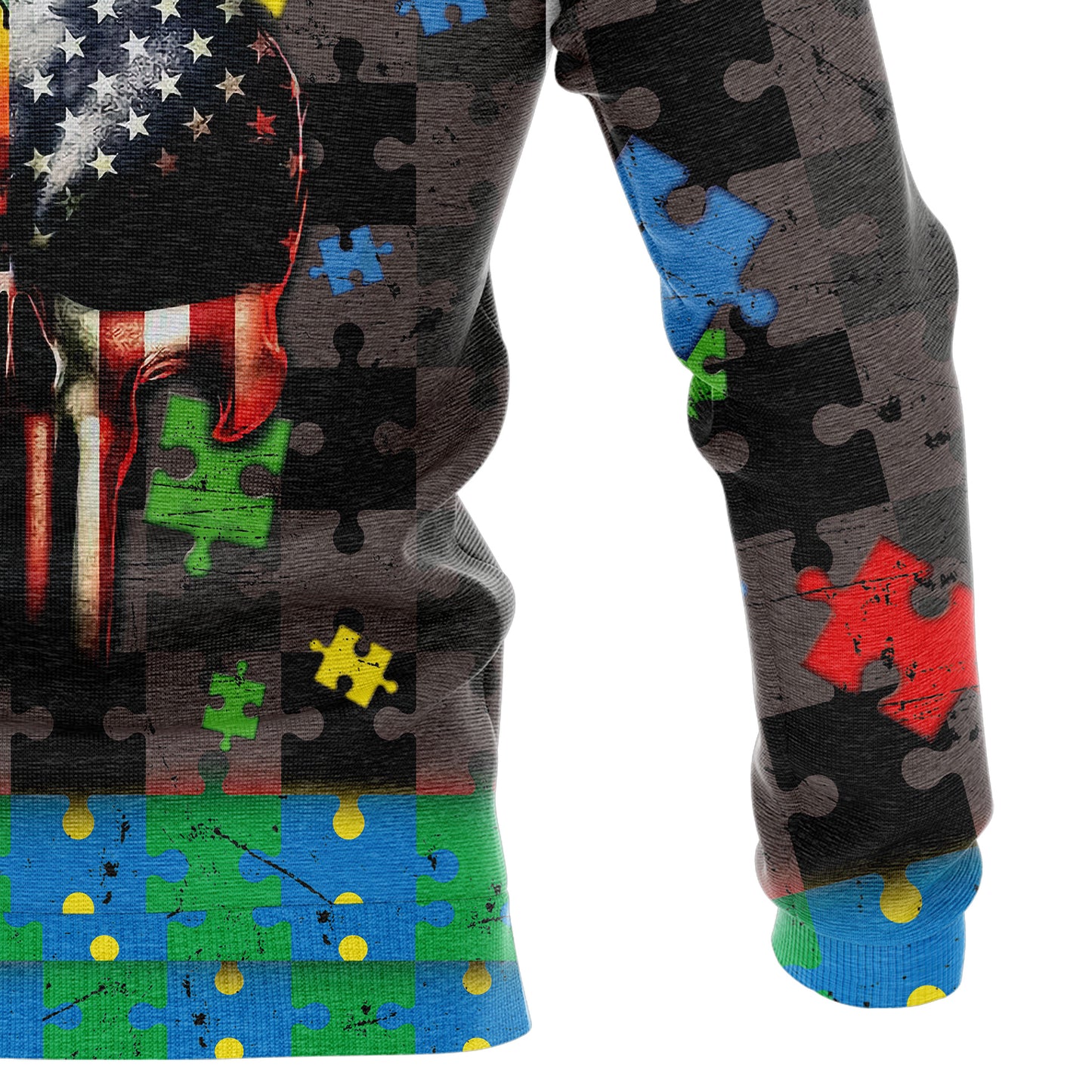 Autism H5836 All Over Print Unisex Hoodie