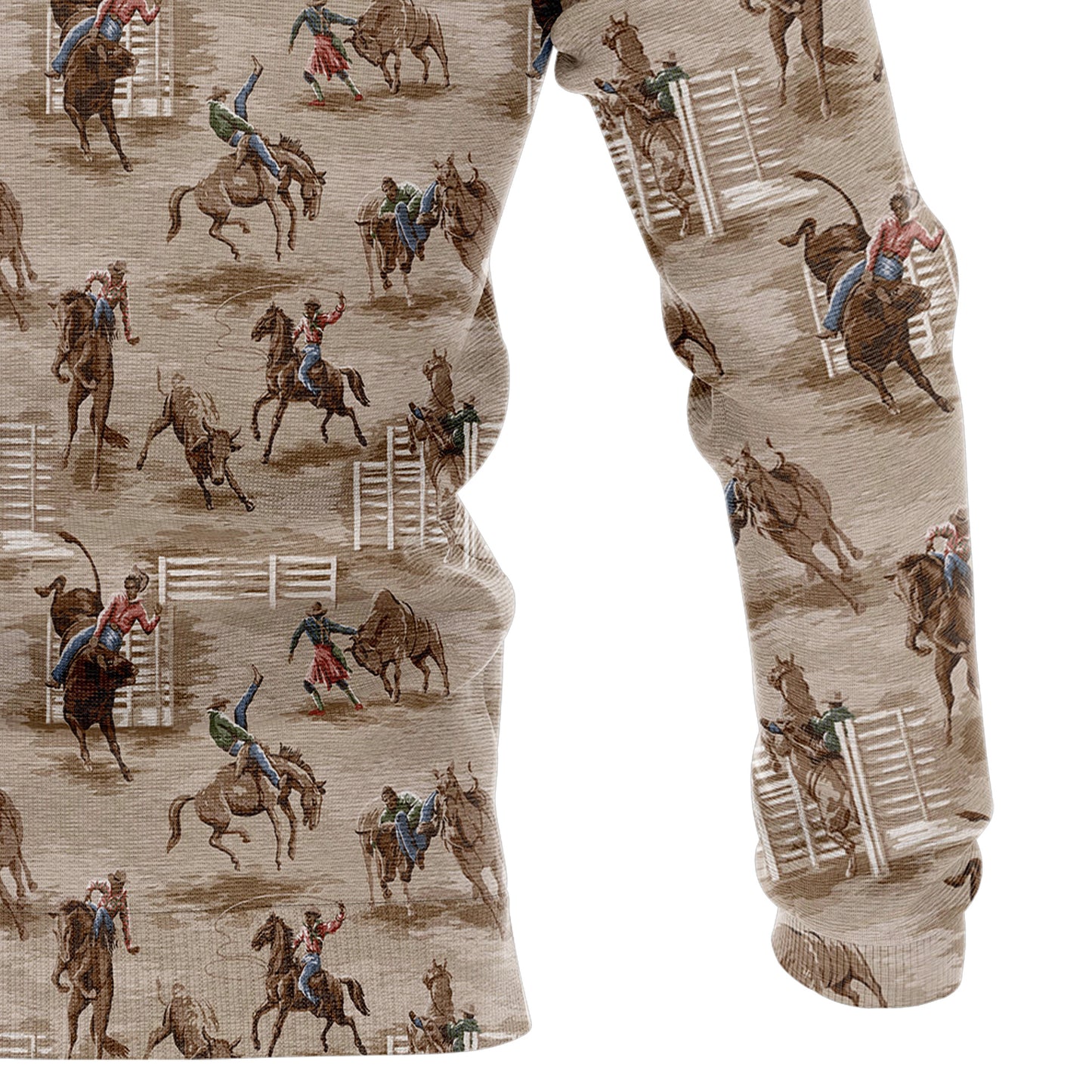 Vintage Rodeo H217052 All Over Print Unisex Hoodie