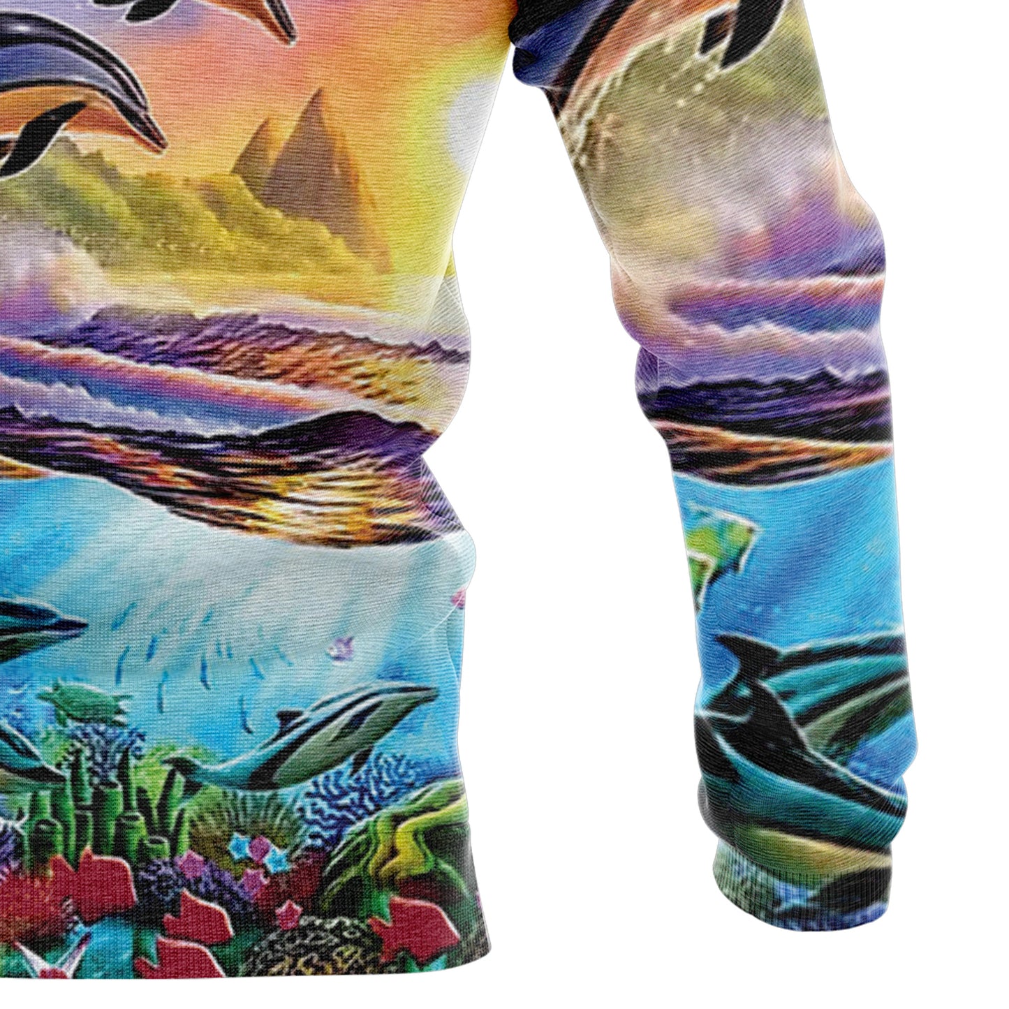 Lovely Dolphins G5629 All Over Print Unisex Hoodie