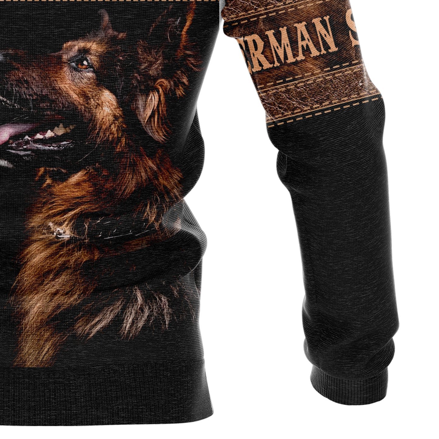 German Shepherd Paw Pattern T1811 All Over Print Unisex Hoodie