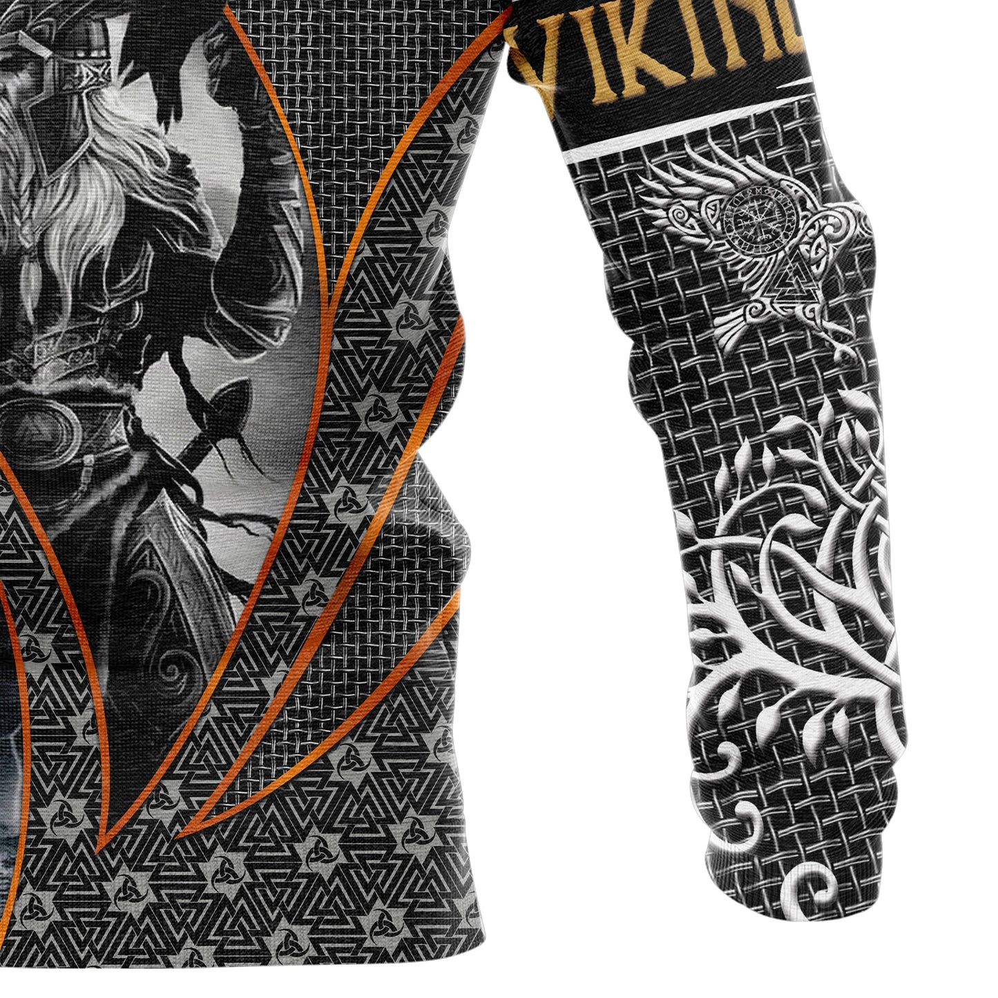 Viking Odin G51028 All Over Print Unisex Hoodie