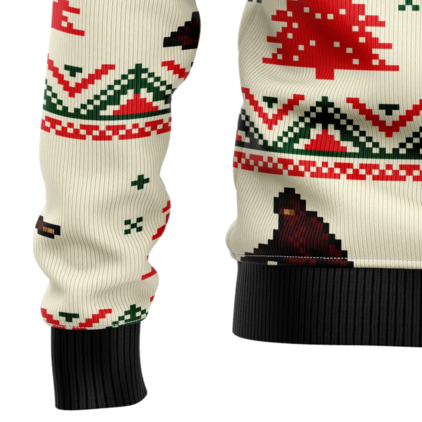 Amazing Bigfoot HT22908 Ugly Christmas Sweater