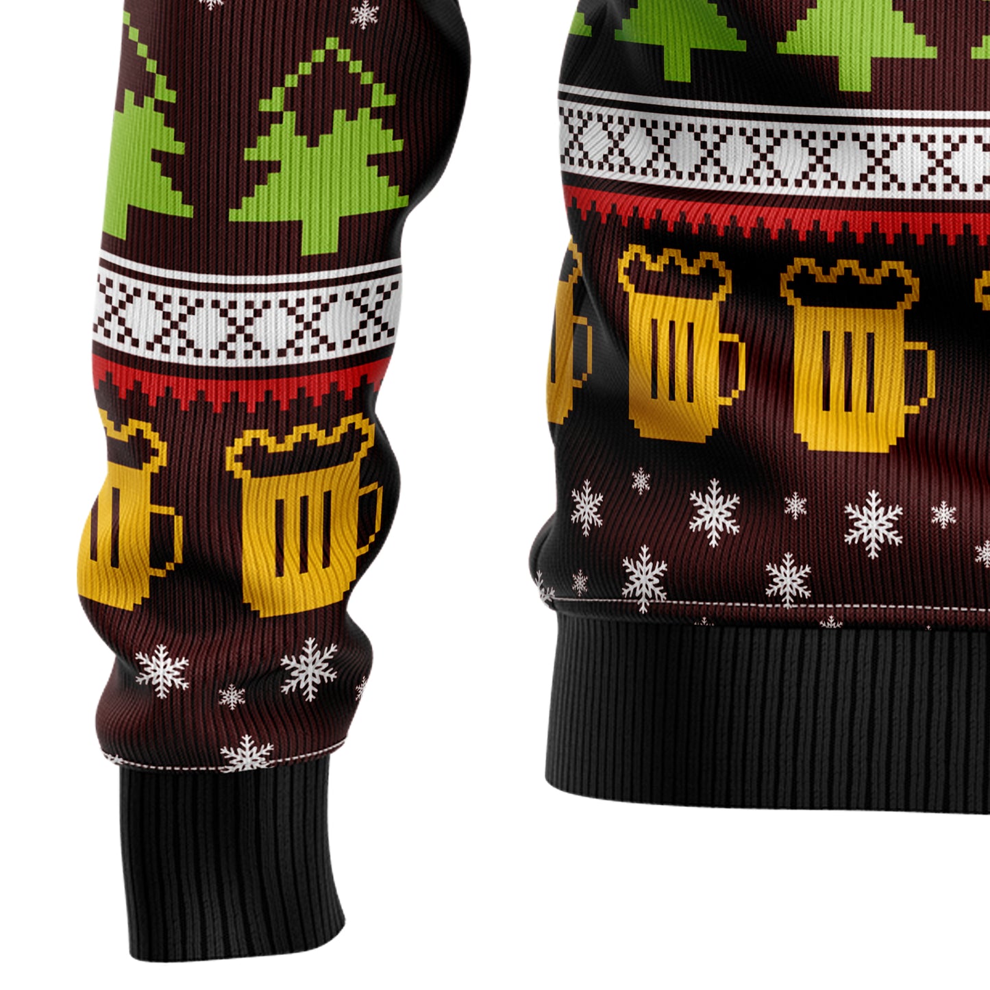 Time For Beer TG51110 Ugly Christmas Sweater