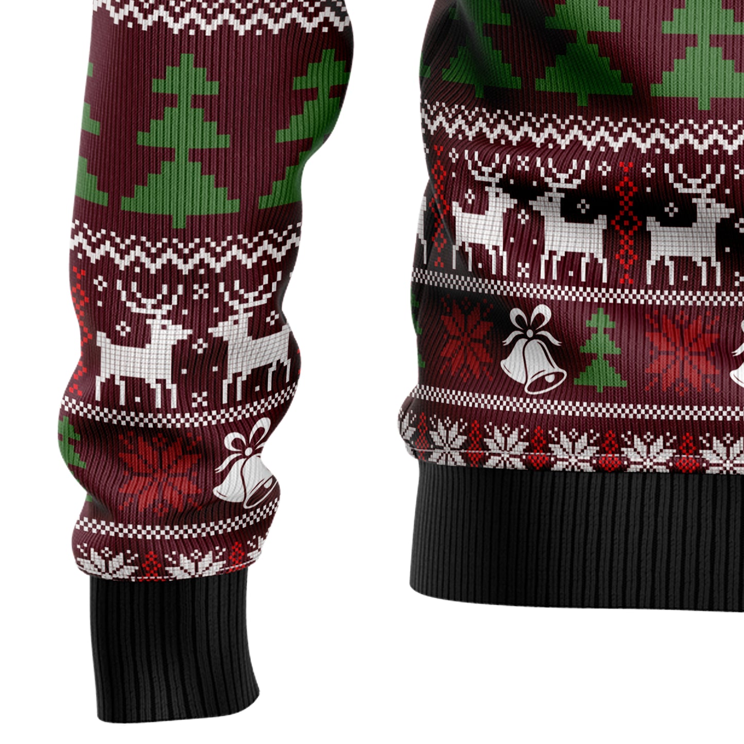 Ask Your Mom If I Am Real G51014 Ugly Christmas Sweater