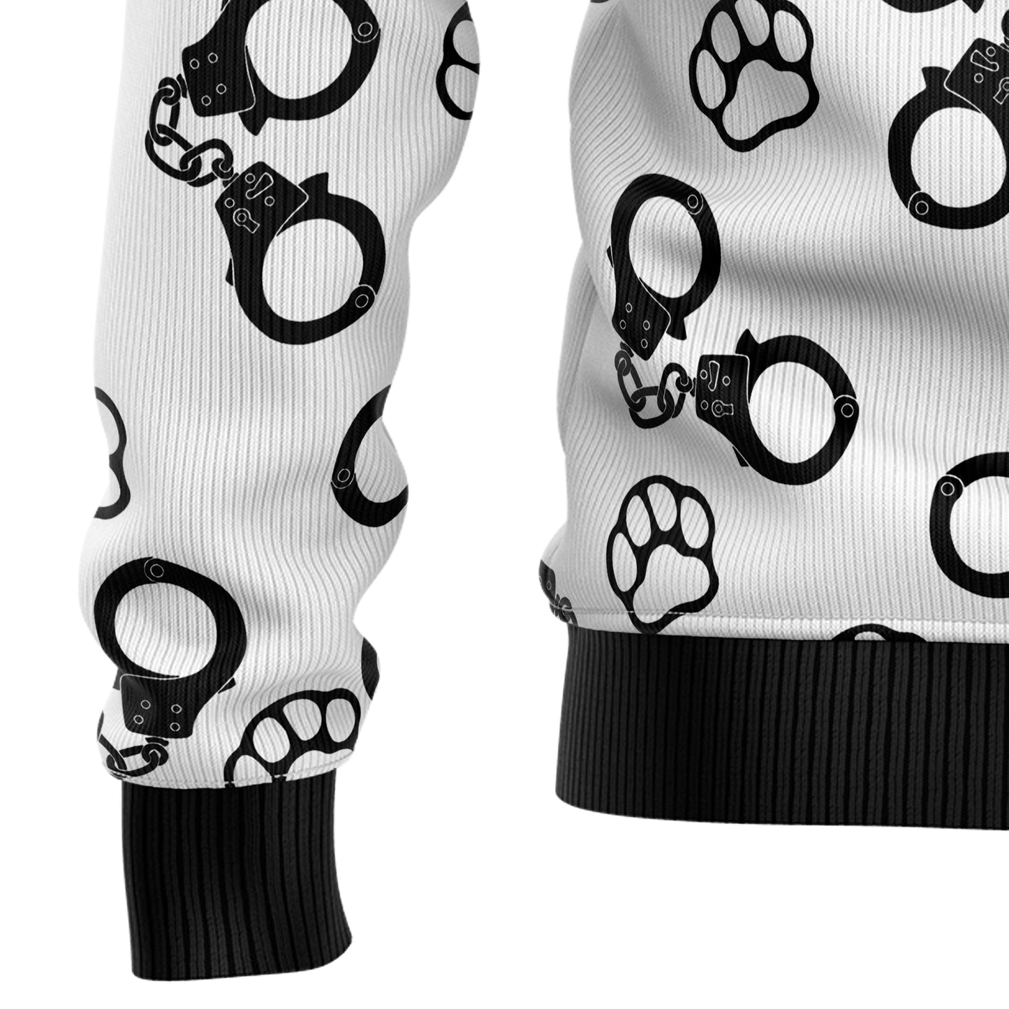 Black Cat Knocked Down Xmas Tree T1310 Ugly Christmas Sweater