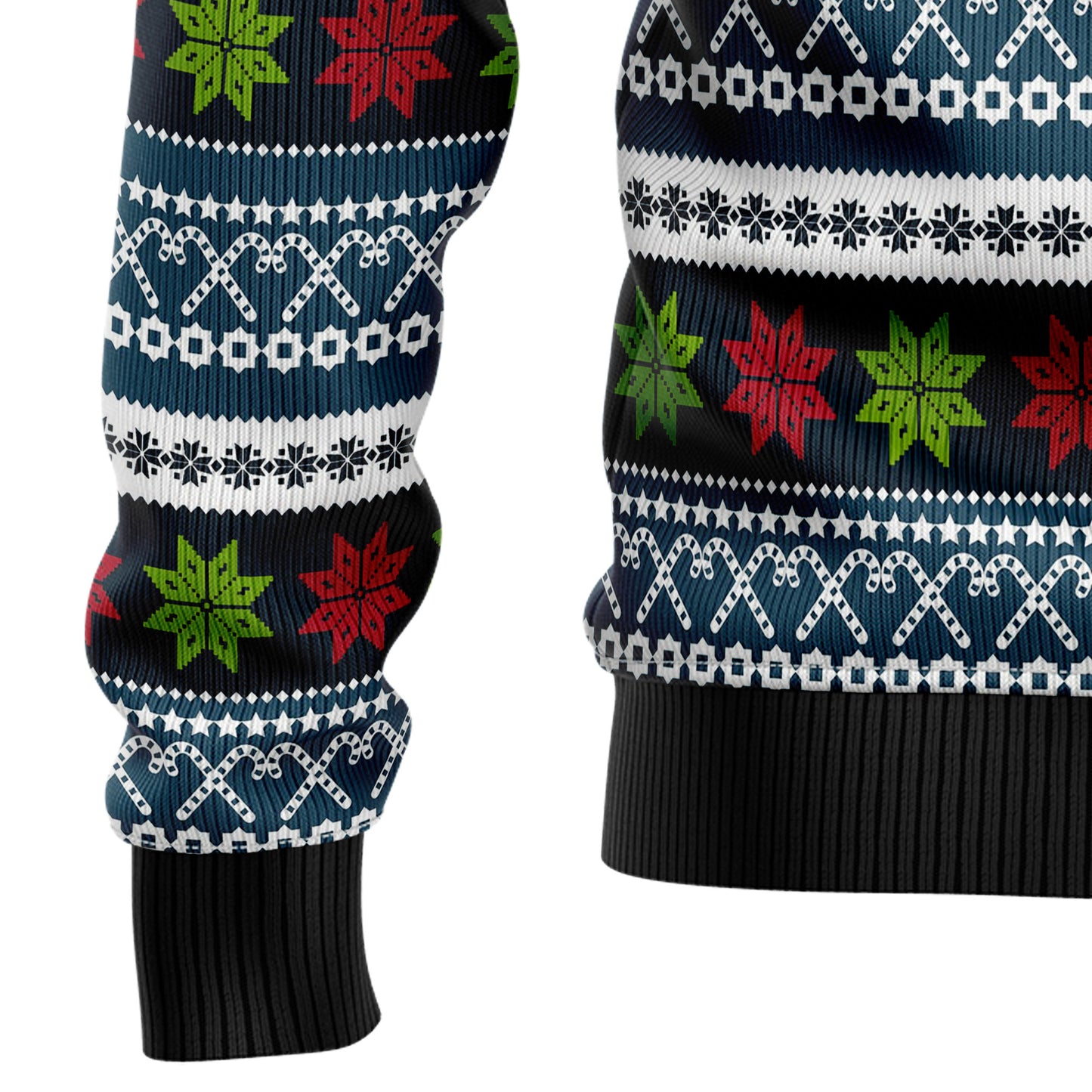 Santa Is Social Distancing TY710 Ugly Christmas Sweater