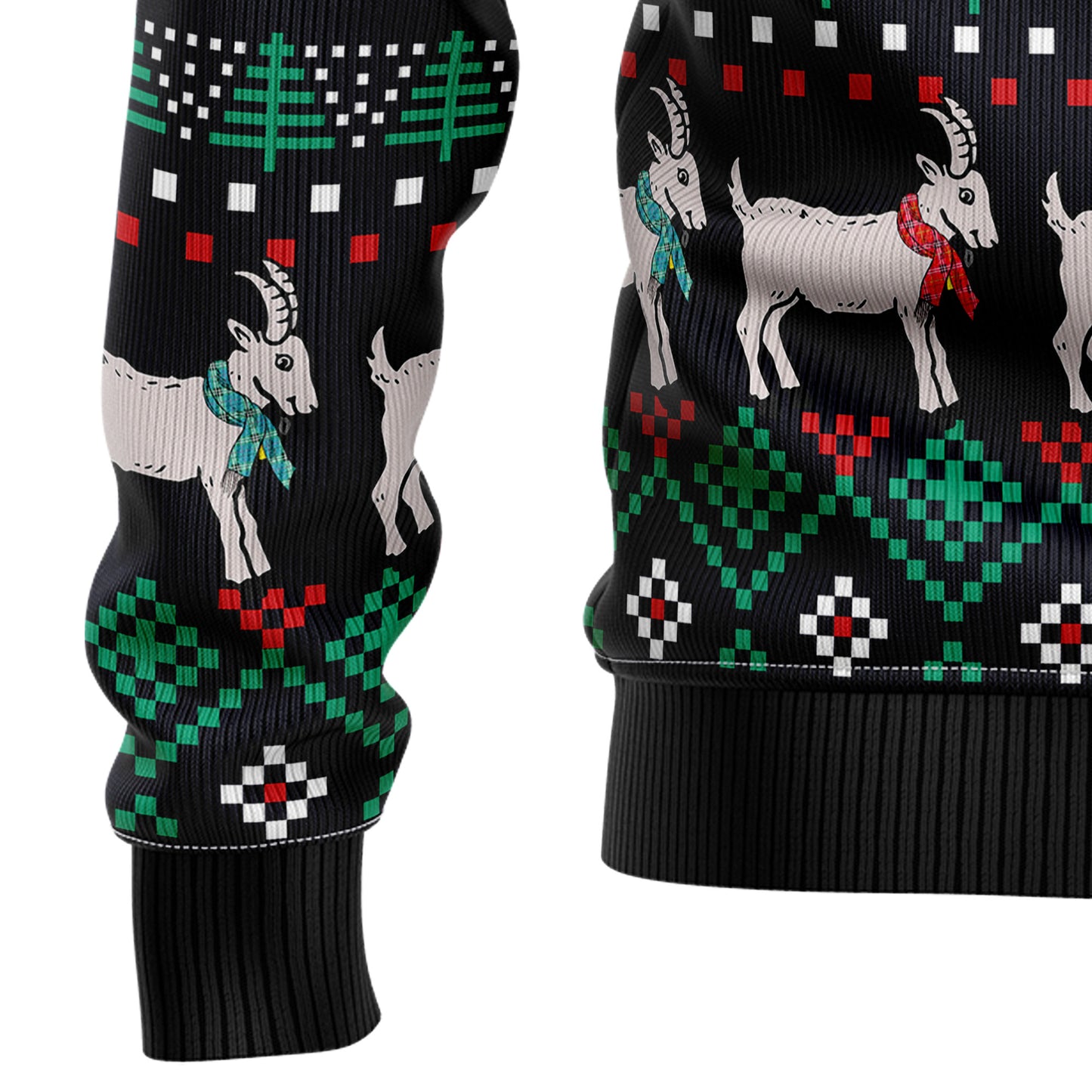 Cute Goat T1410 Ugly Christmas Sweater