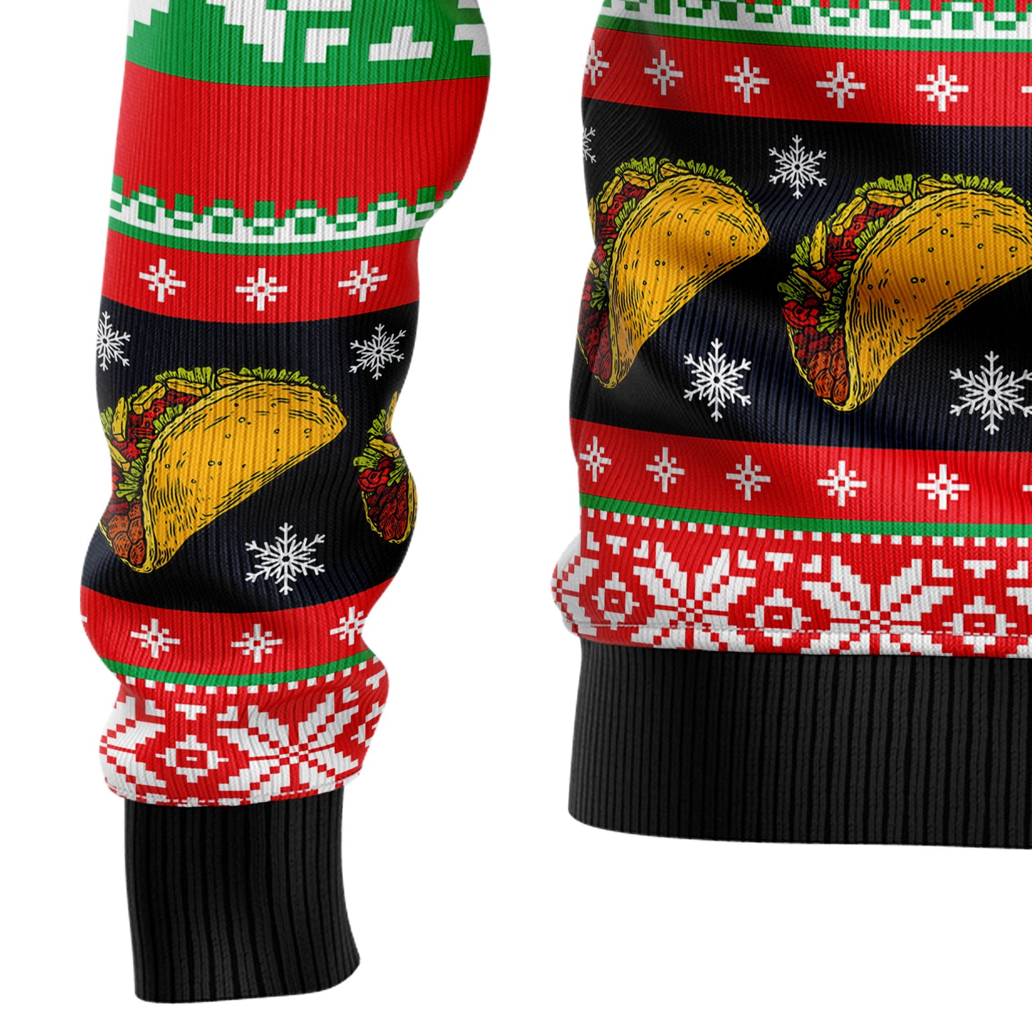 Tacos Taco Bell TY299 Ugly Christmas Sweater