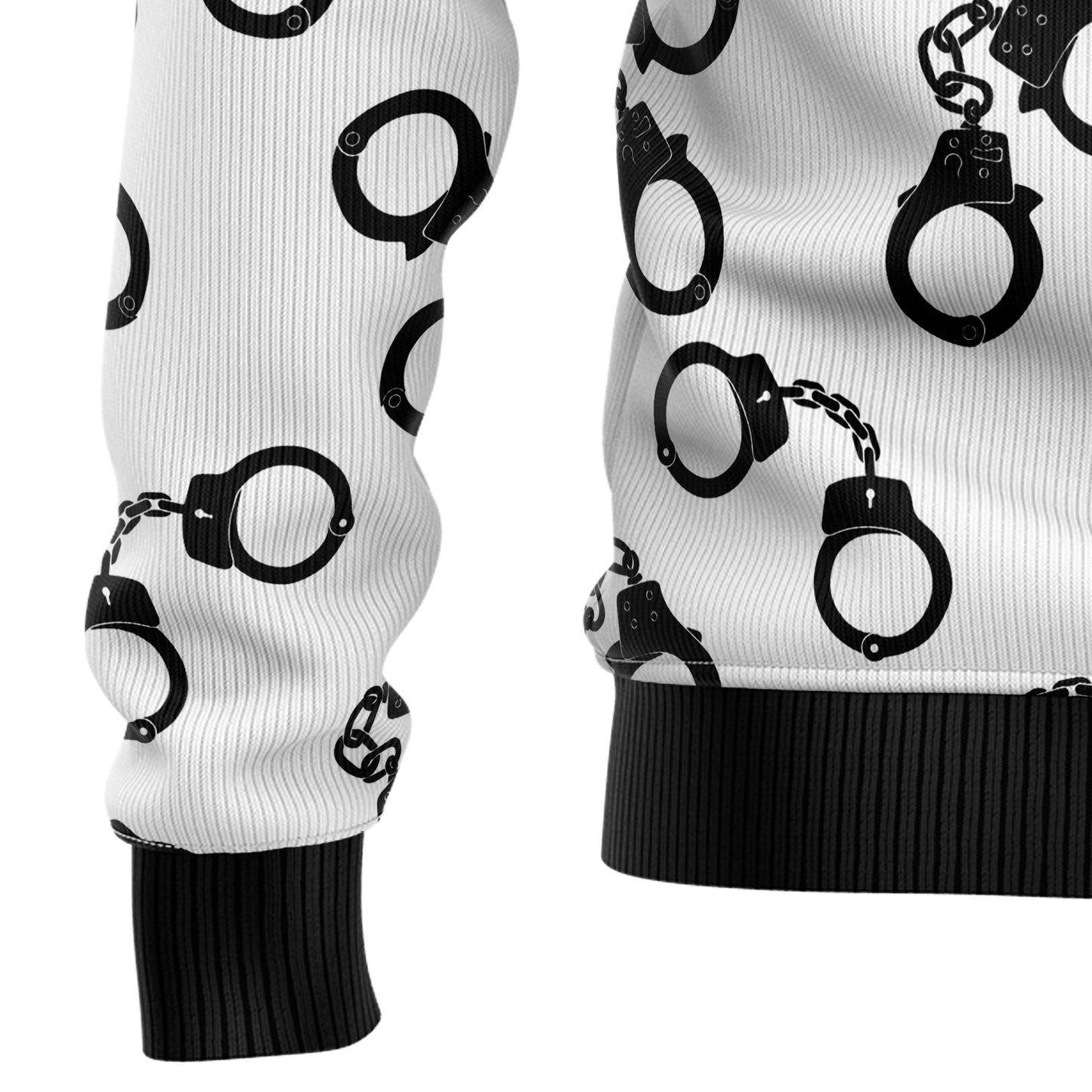 Santa Claus Arrested By North Pole Police G51014 Ugly Christmas Sweater