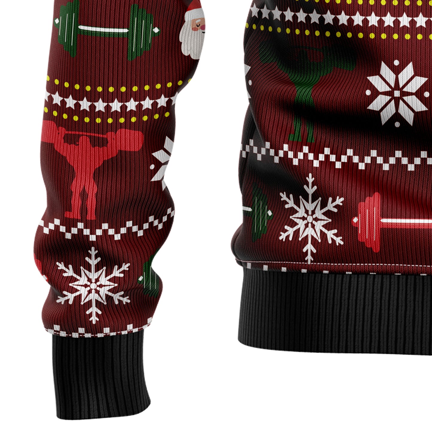 Santa Let It Swole TY1210 Ugly Christmas Sweater