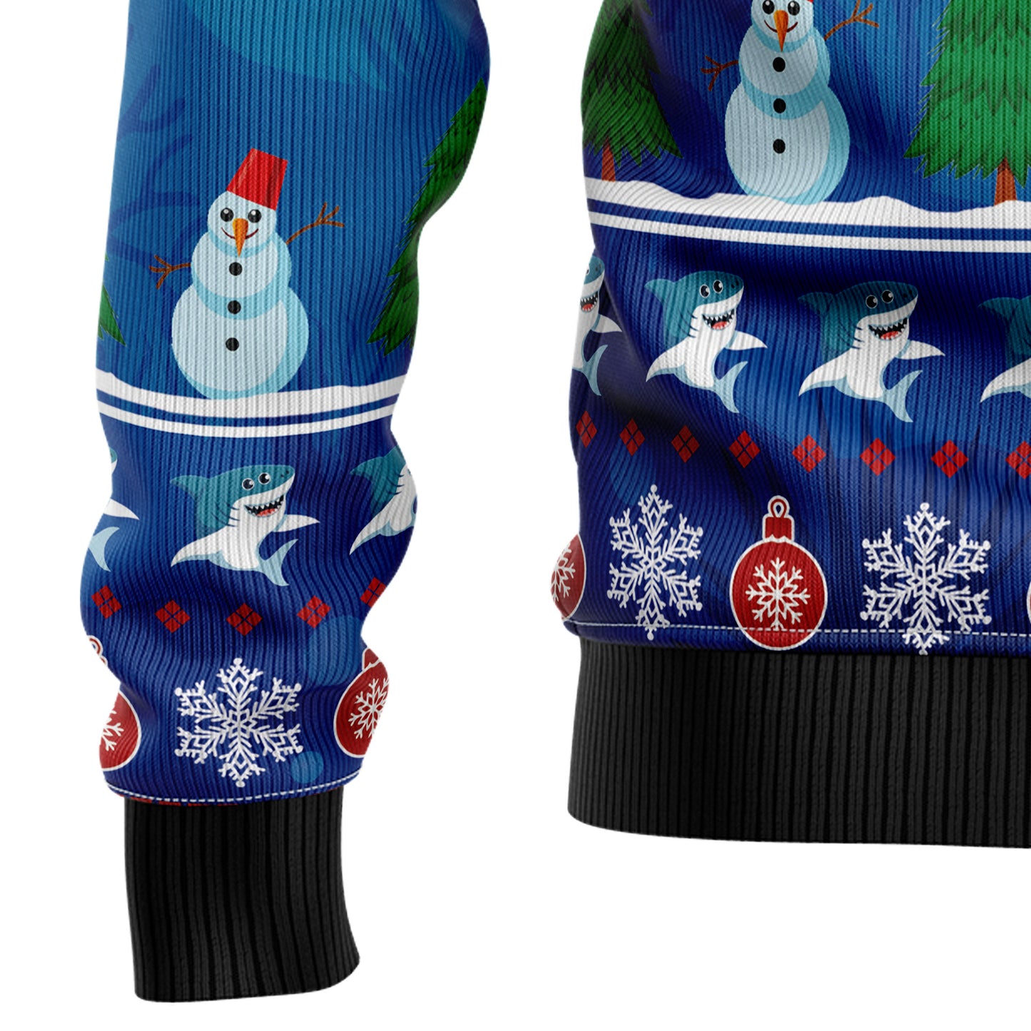 Shark Holly Jawly Christmas G5116 Ugly Christmas Sweater