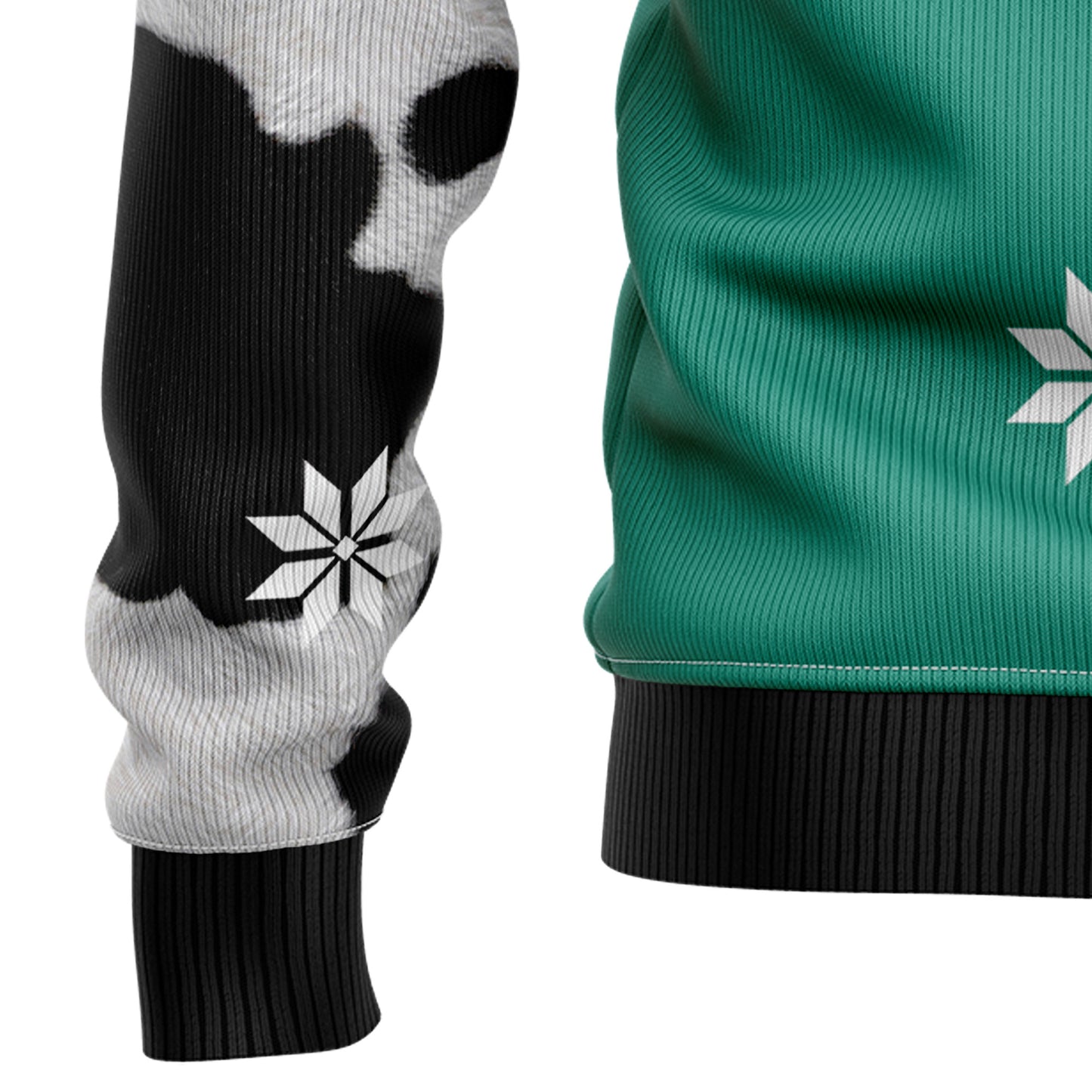 Cow Merry Christmas Heifer T1911 Ugly Christmas Sweater