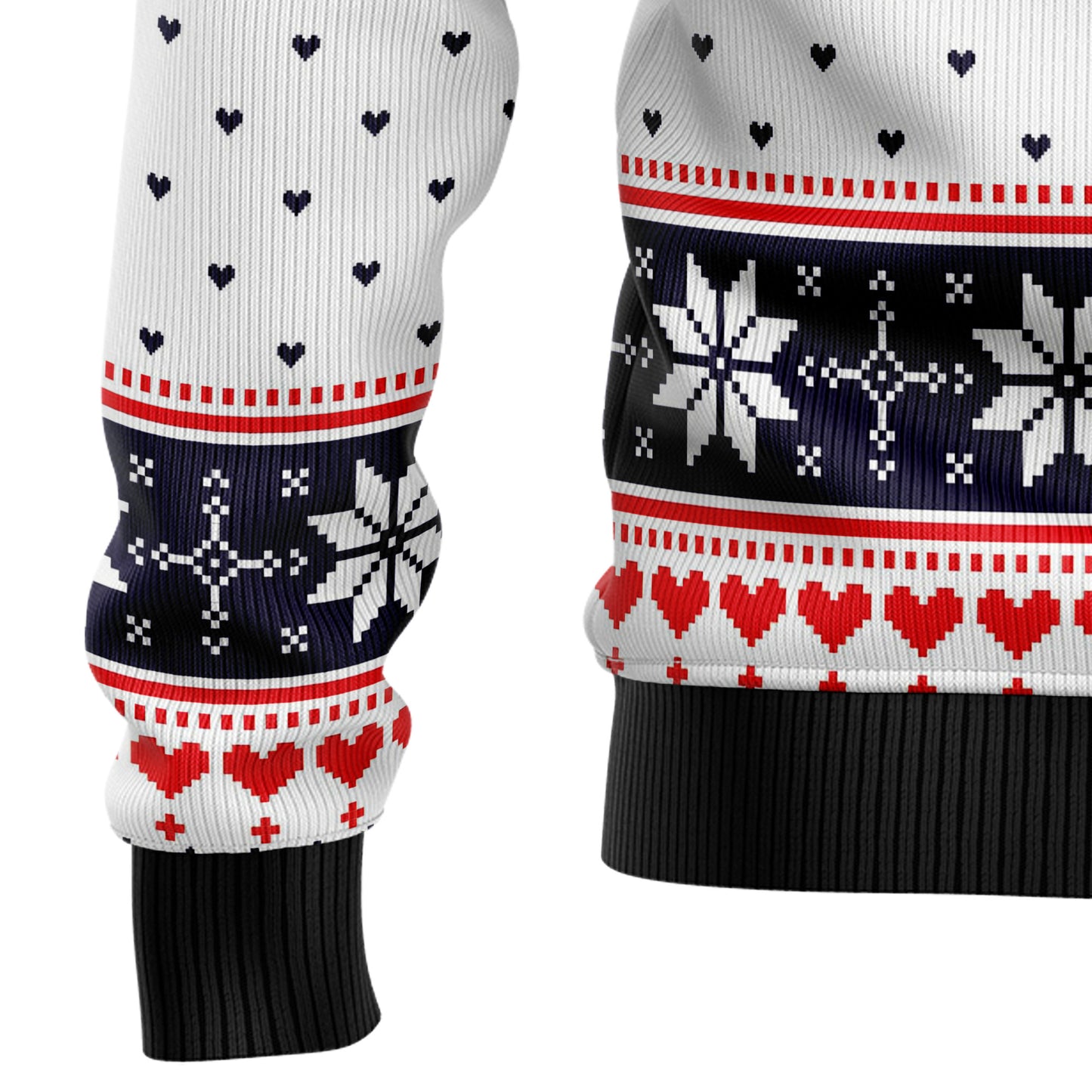 Naughty List Cat Meow G5119 Ugly Christmas Sweater