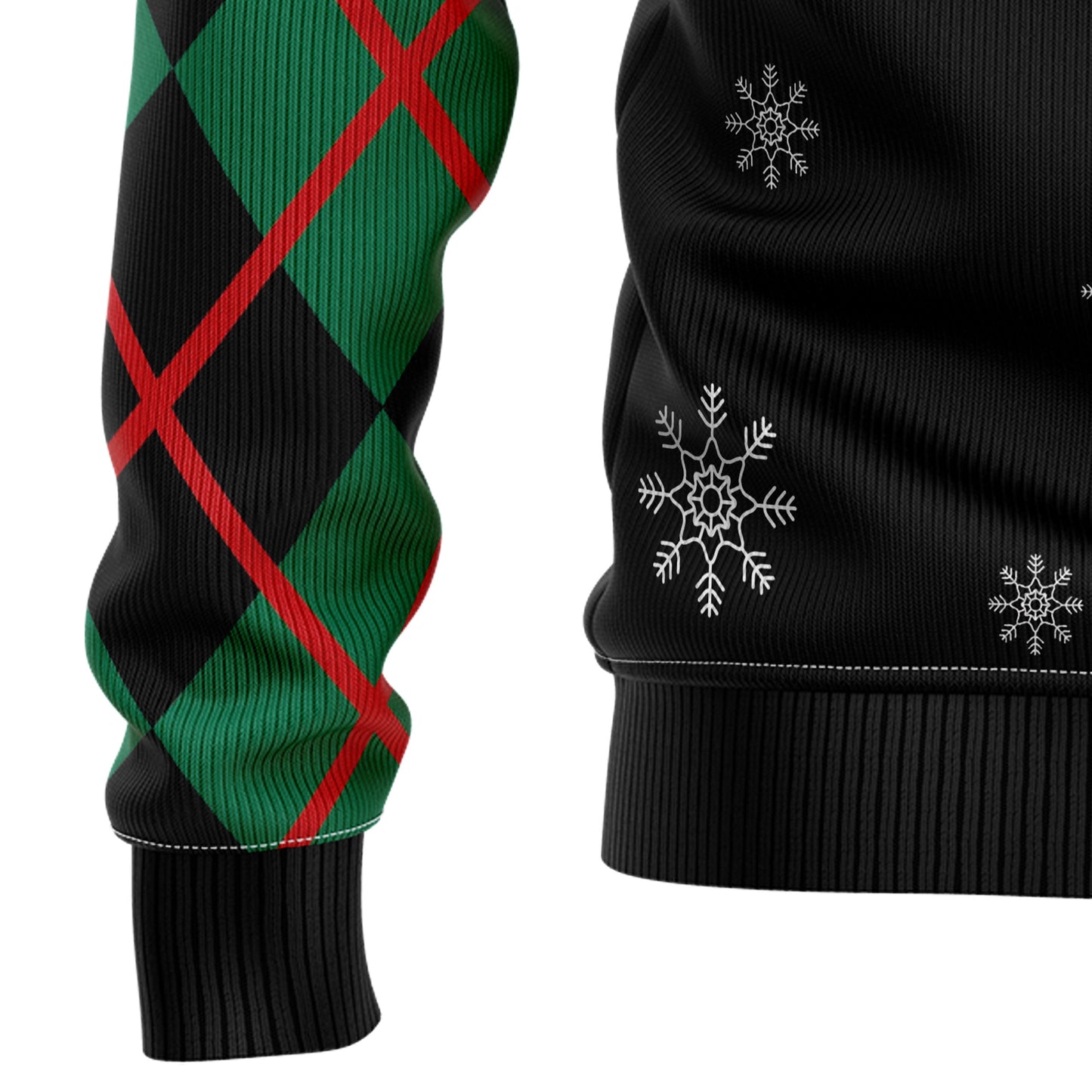 Santa Claus Straight Outta North Pole G51016 Ugly Christmas Sweater