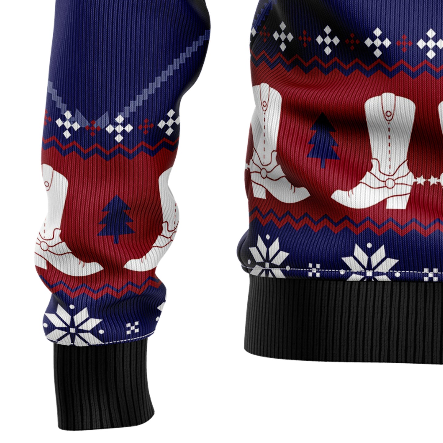 Texas Map Symbols Pattern T289 Ugly Christmas Sweater