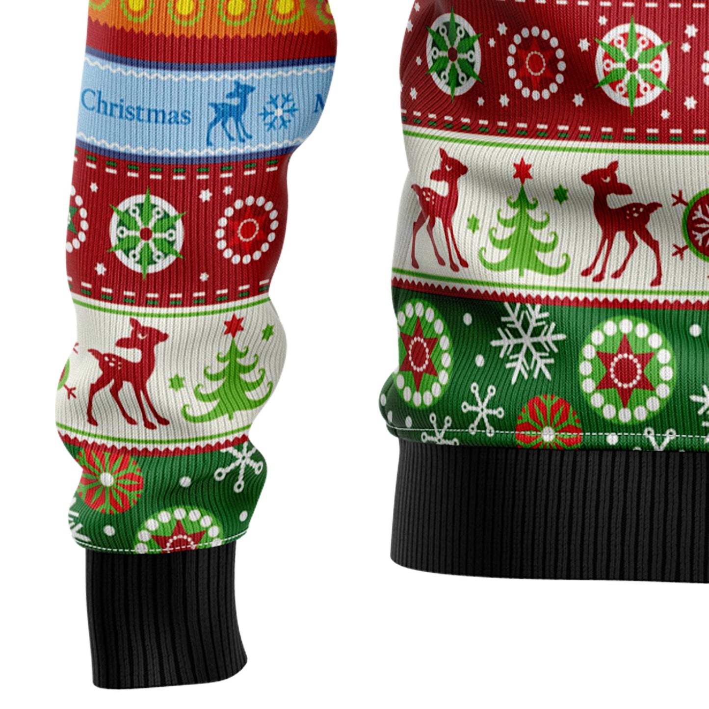 Custom Photo Dog Merry Christmas G5128 Ugly Christmas Sweater