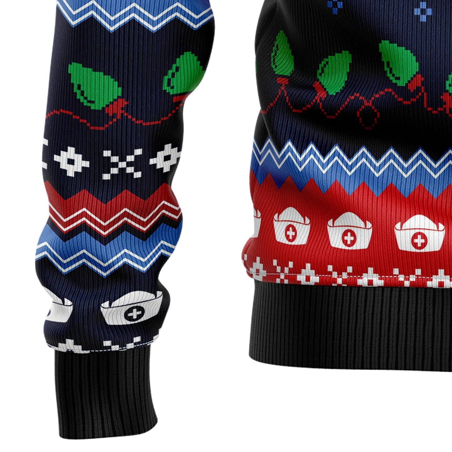 Merry Christmas Nurse HZ102108 Ugly Christmas Sweater