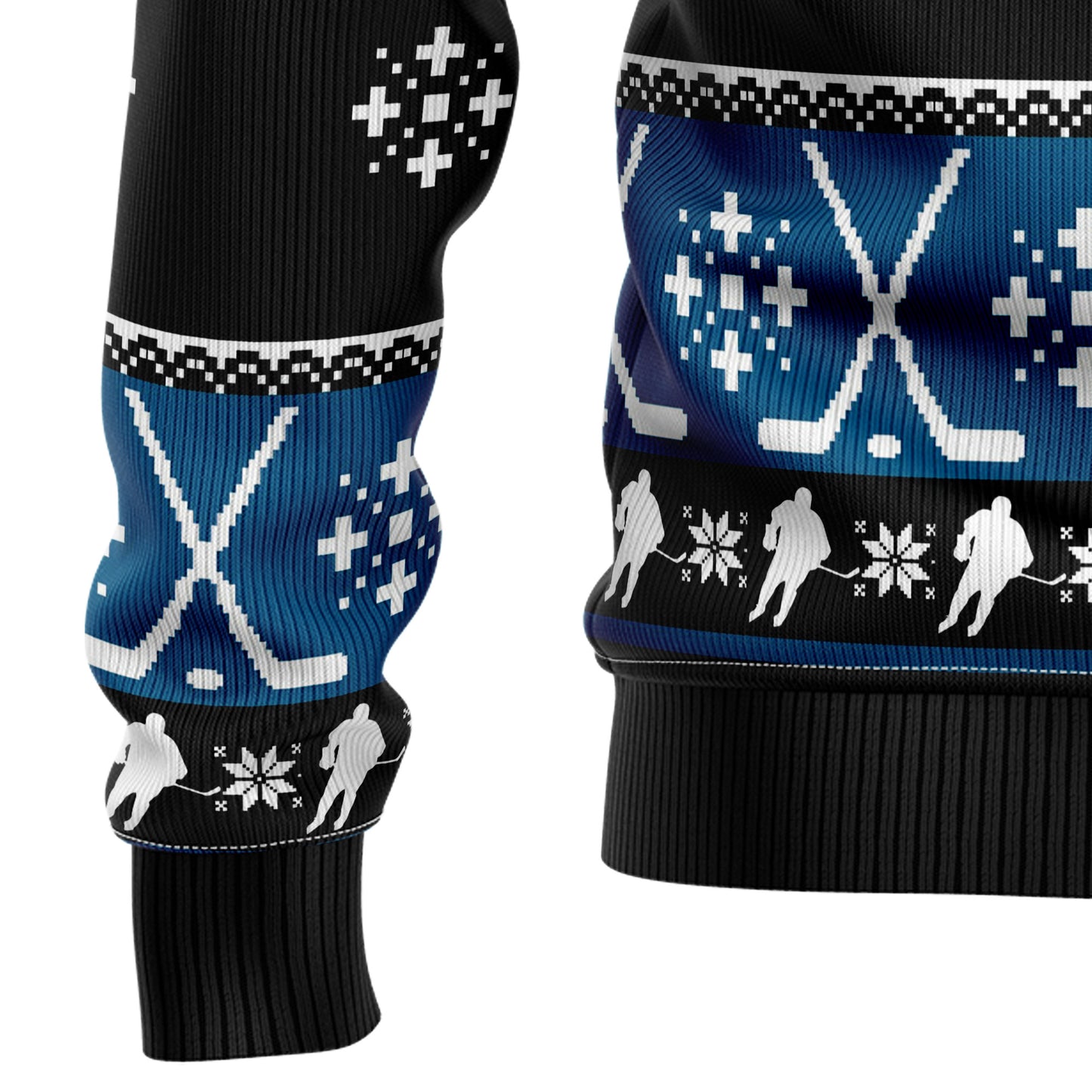 Happy Hockeyday D1011 Ugly Christmas Sweater