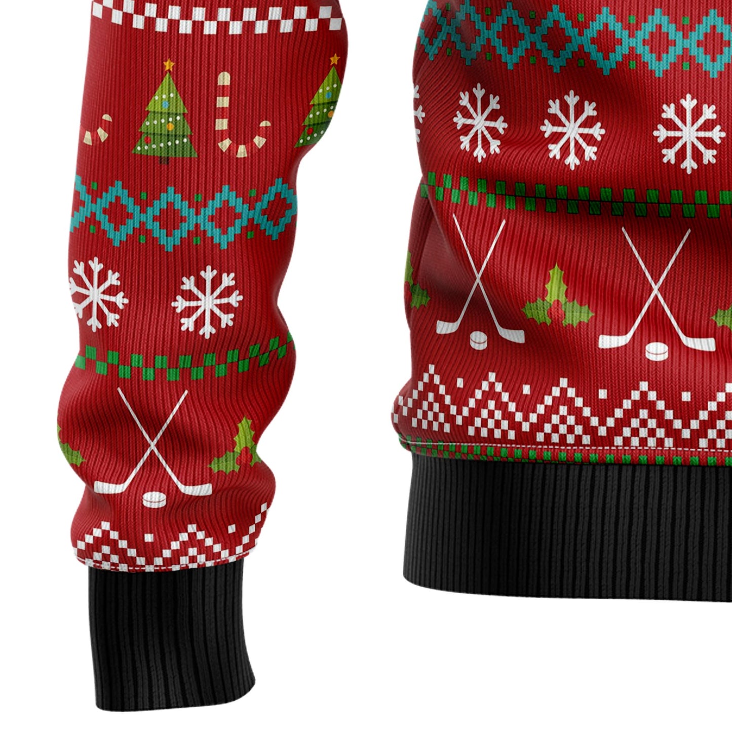 All I Want For Christmas Is Hockey HZ101904 Ugly Christmas Sweater