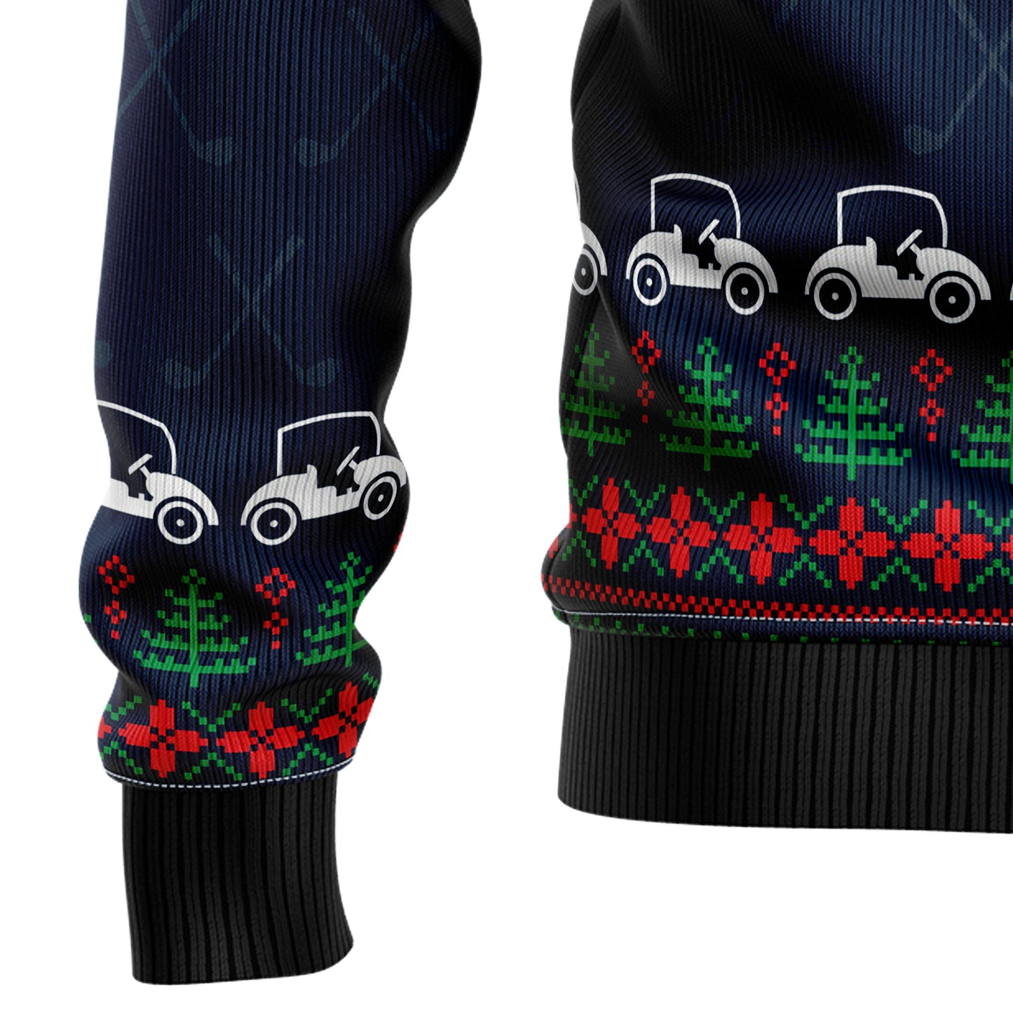 Ho Ho Hole In One HT031114 Ugly Christmas Sweater