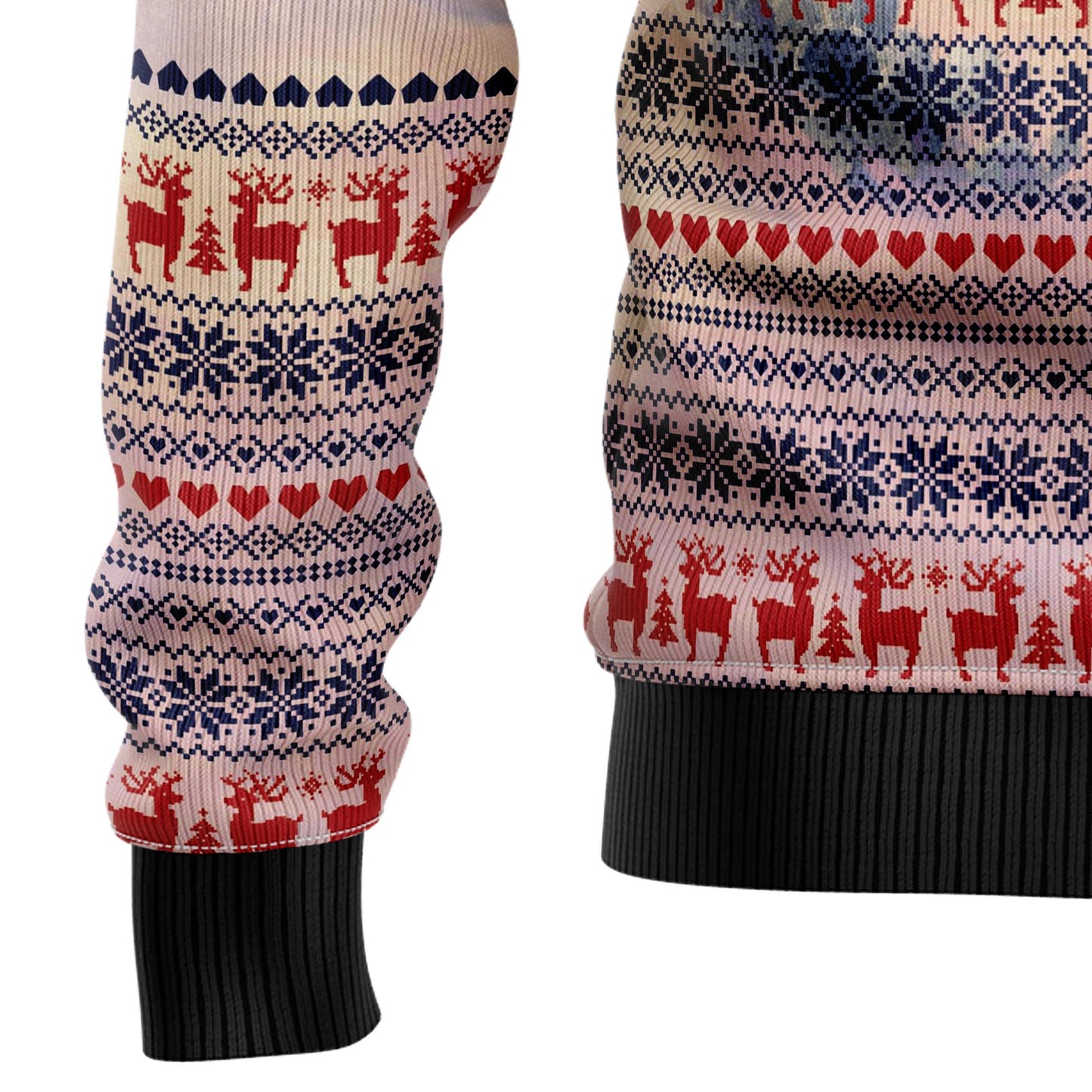 Cowboy Santa Claus G5116 Ugly Christmas Sweater