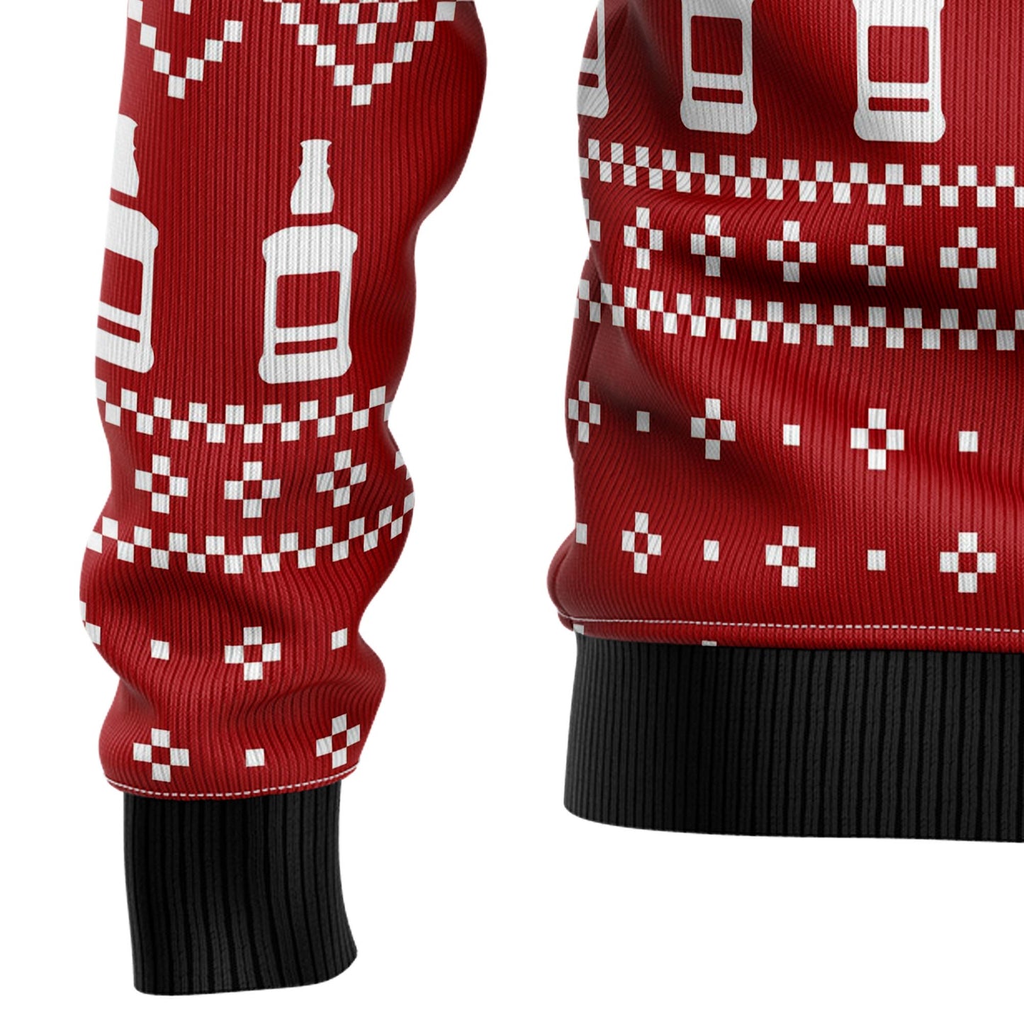 Dear Santa The Whisky Made Me Do It HZ101204 Ugly Christmas Sweater