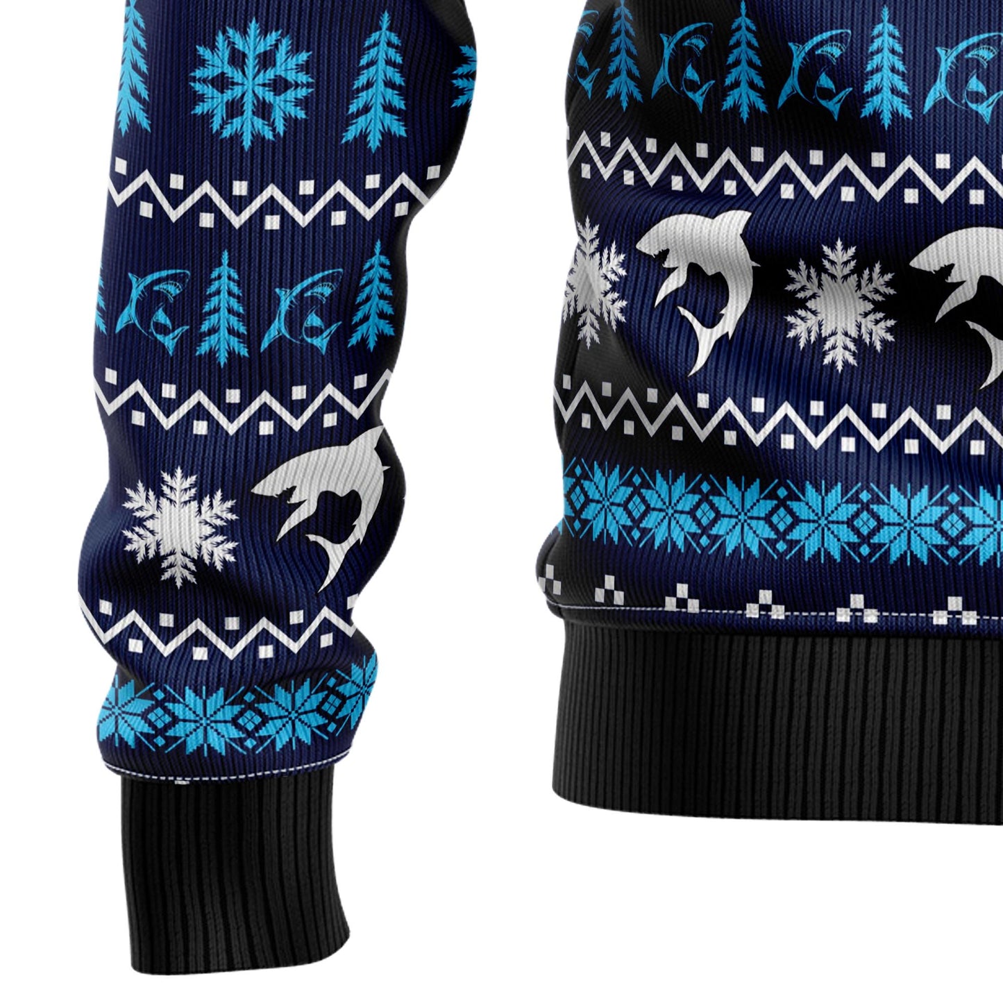 Shark Jawlly Christmas TY210 Ugly Christmas Sweater