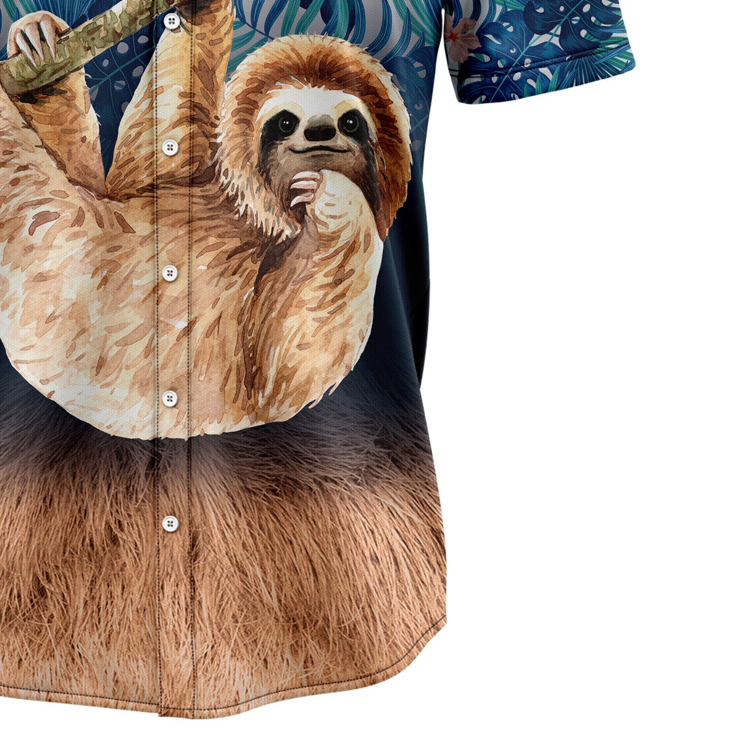 3D Sloth G5728 Hawaiian Shirt