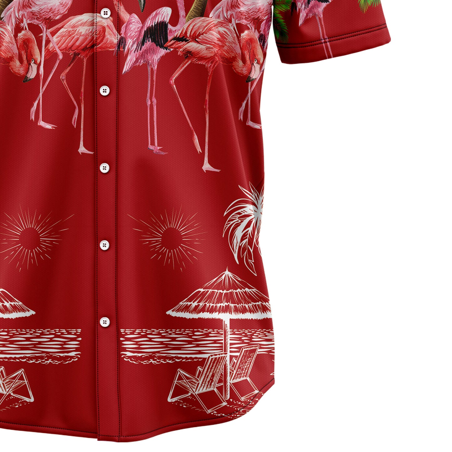Flamingo Summer G5727 Hawaiian Shirt