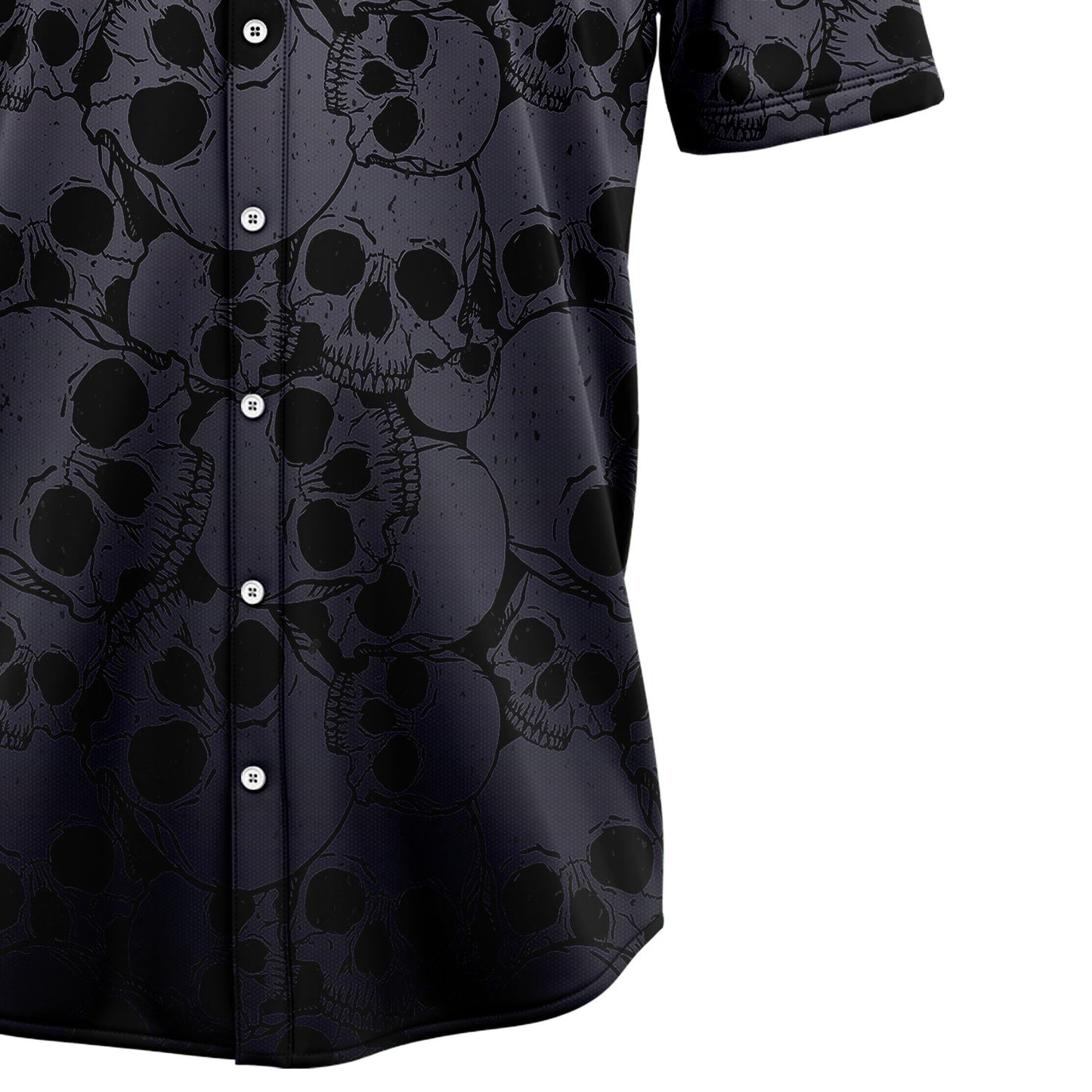 Skull I Hide A Lot T2407 Hawaiian Shirt
