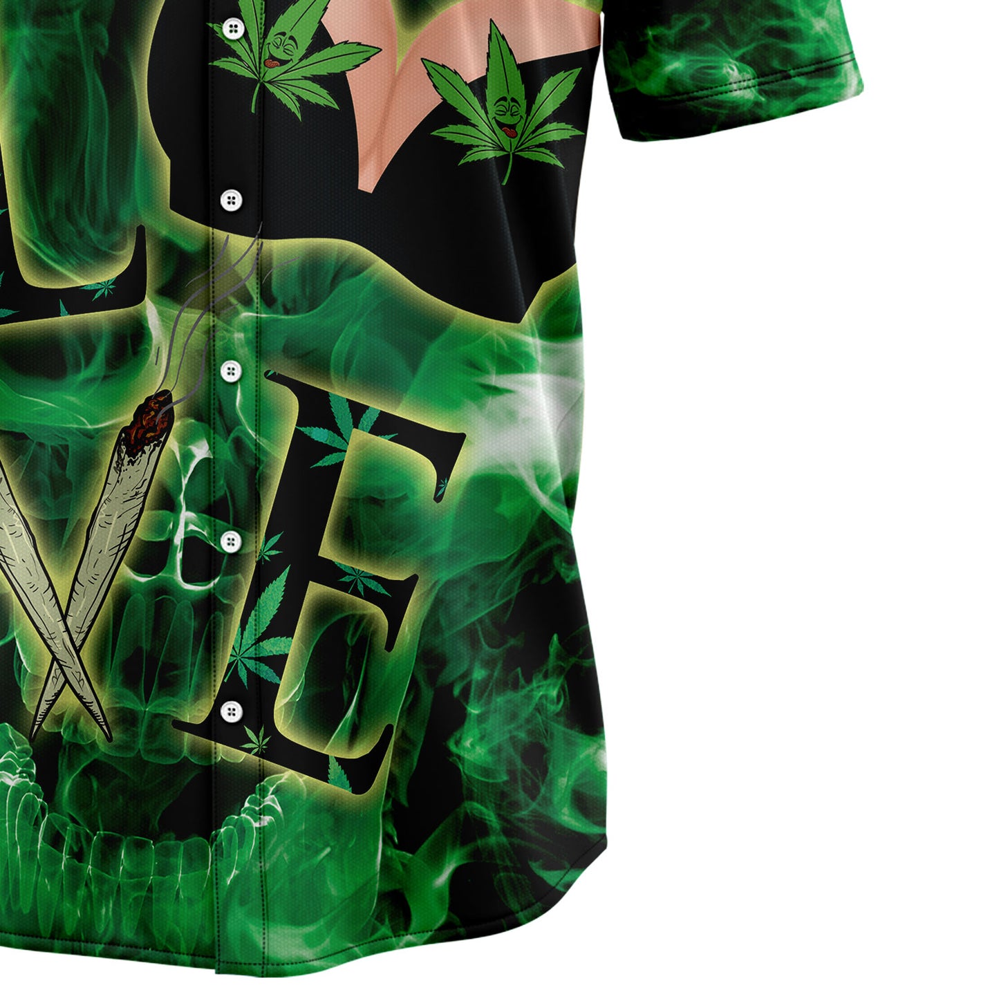 A Simple Man Likes Doobies and Boobies G5724 Hawaiian Shirt