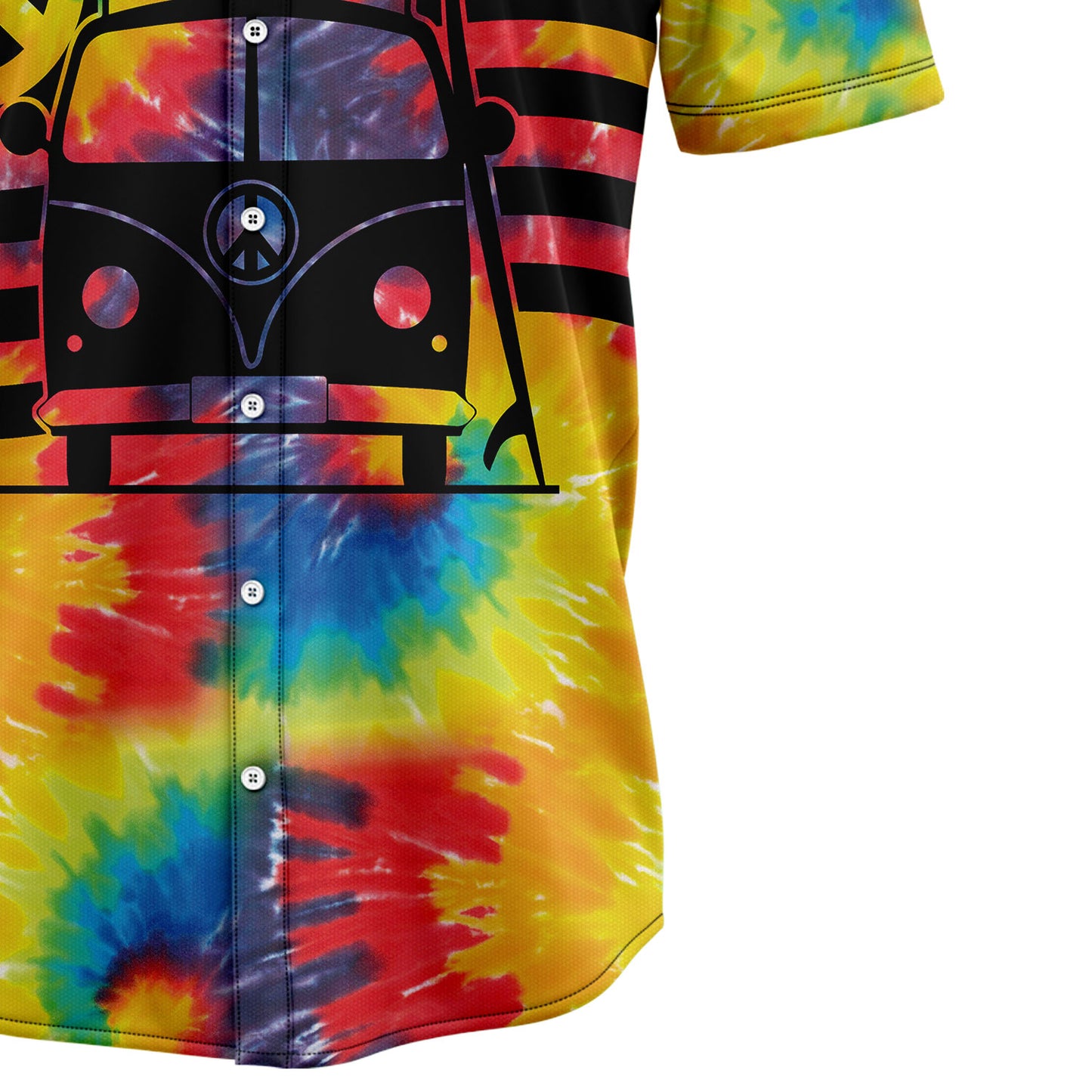 Hippie Car Humankind Be Both T2307 Hawaiian Shirt