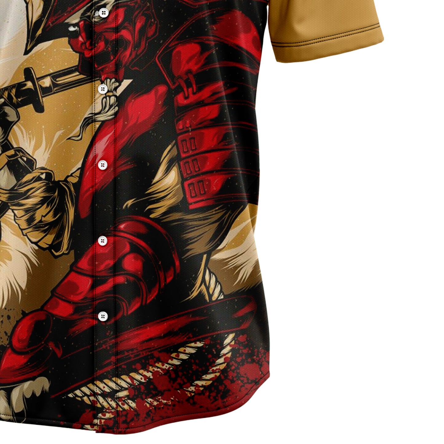 Amazing Samurai HT21711 Hawaiian Shirt