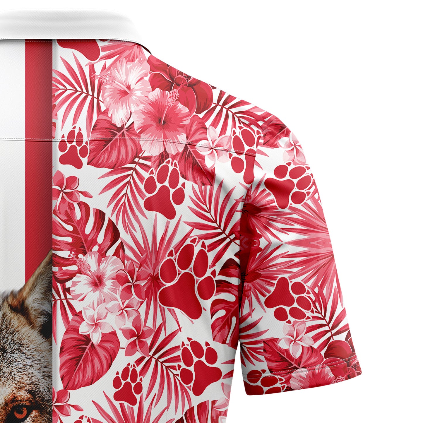 Wolf USA and Tropical D2307 Hawaiian Shirt