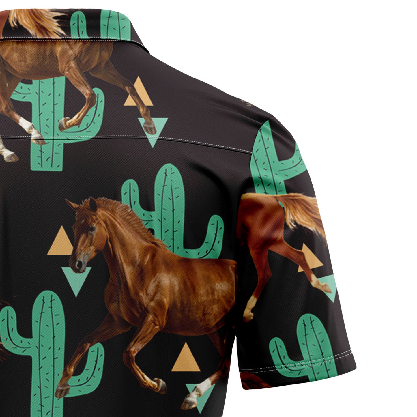 Horse Cactus Pattern TG5723 Hawaiian Shirt
