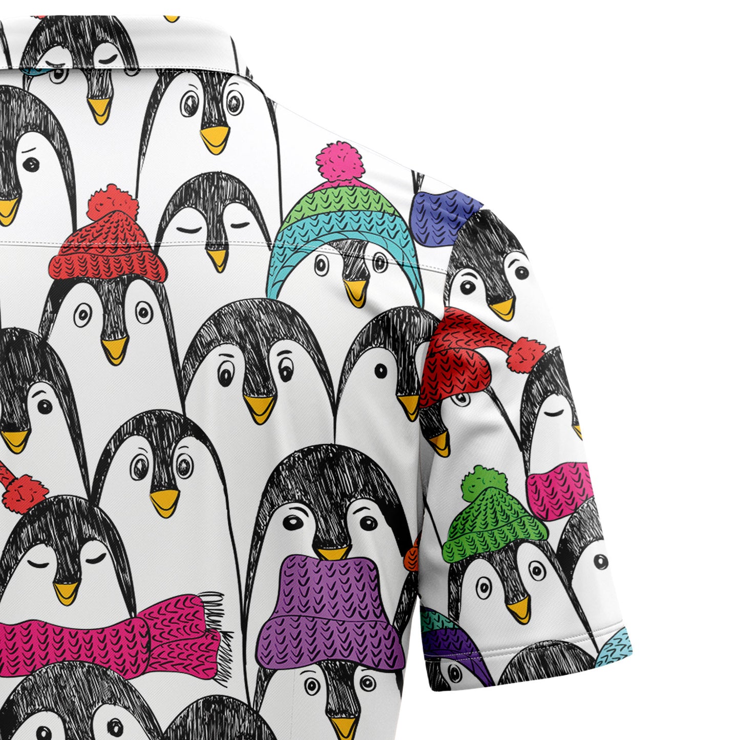 Colorful Penguin D2107 Hawaiian Shirt