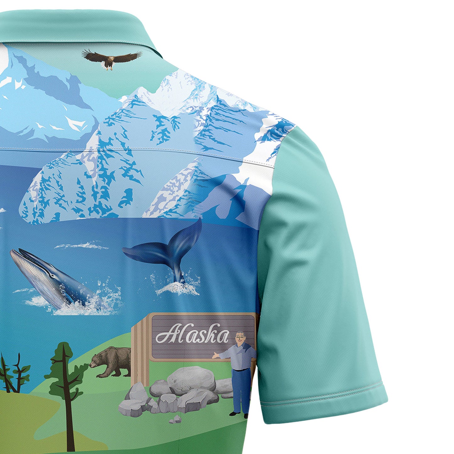Portrait Of Alaska G5710 Hawaiian Shirt